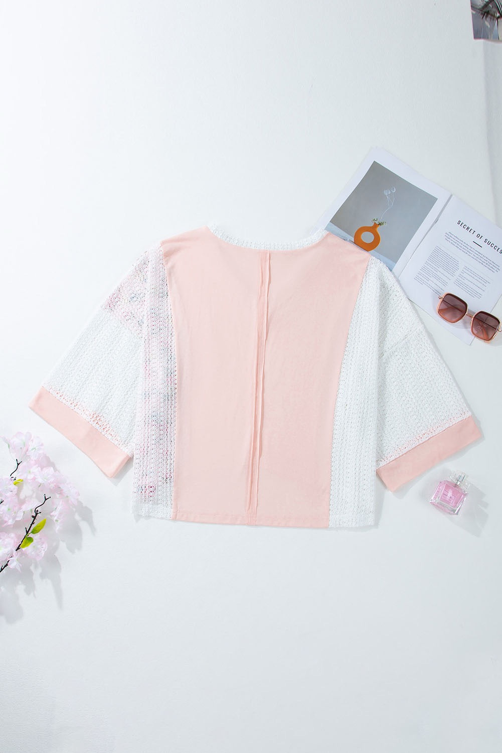 Flowy Pink Floral Top
