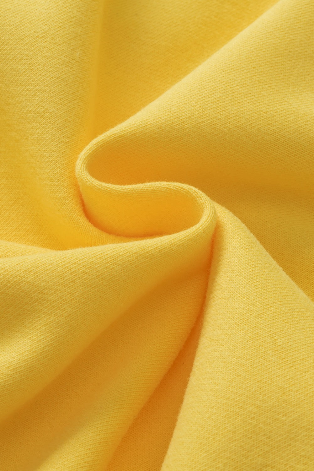 Yellow Zippered Hoodie