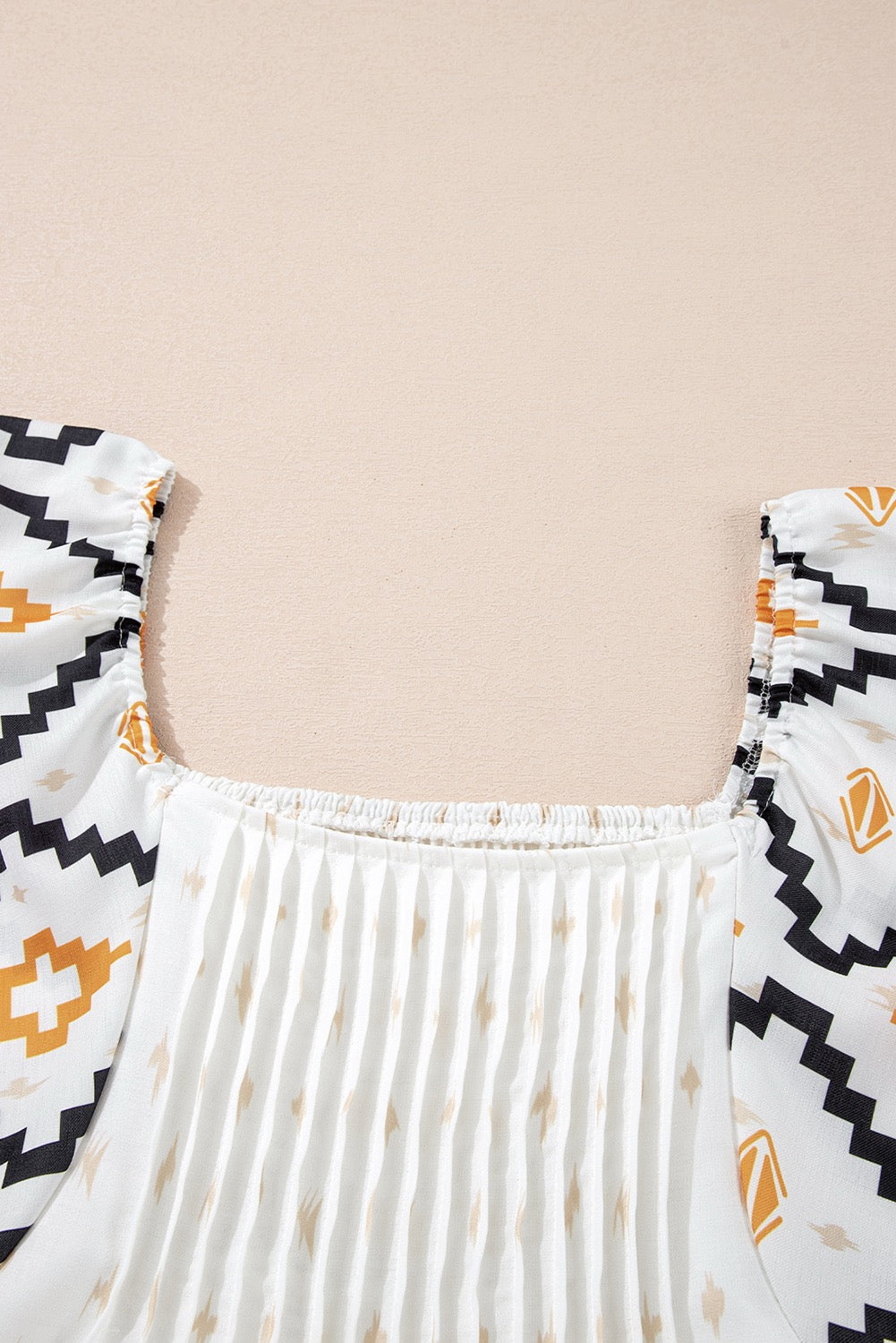 Aztec Print Shift Dress