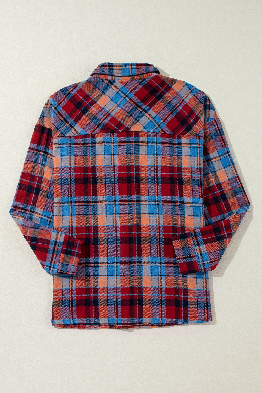 Vintage Red Plaid Shirt