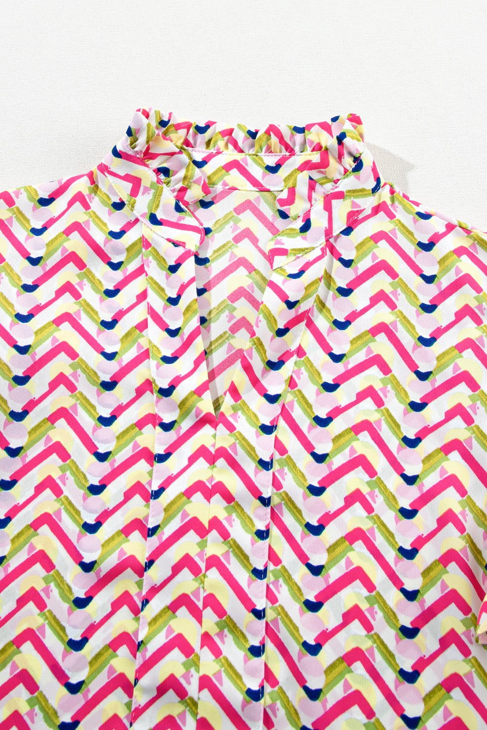 Chevron Print Blouse