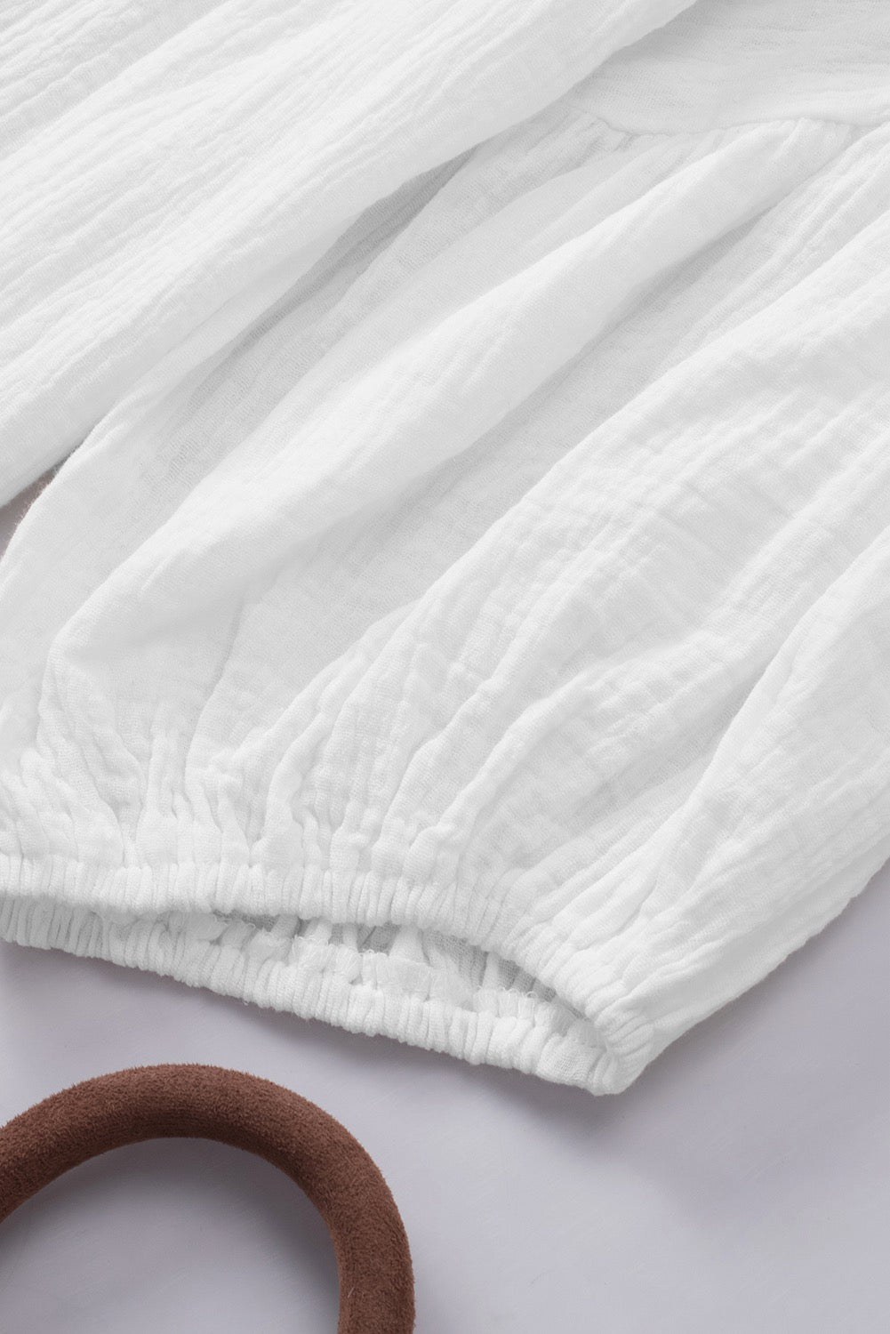 White Babydoll Blouse