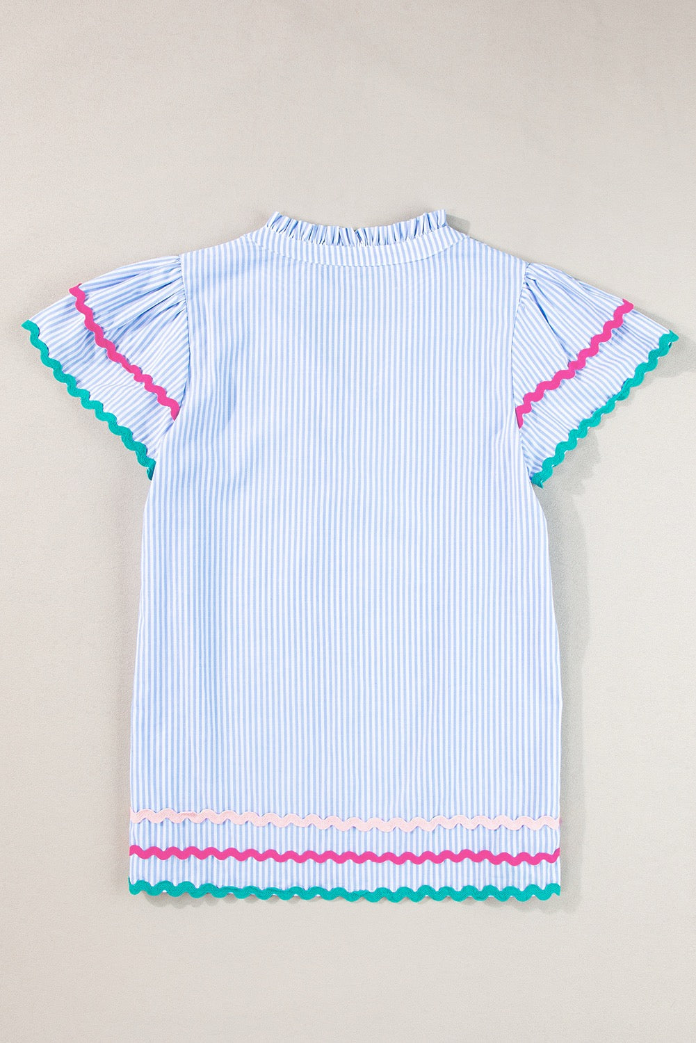Blue Ric Rac Blouse