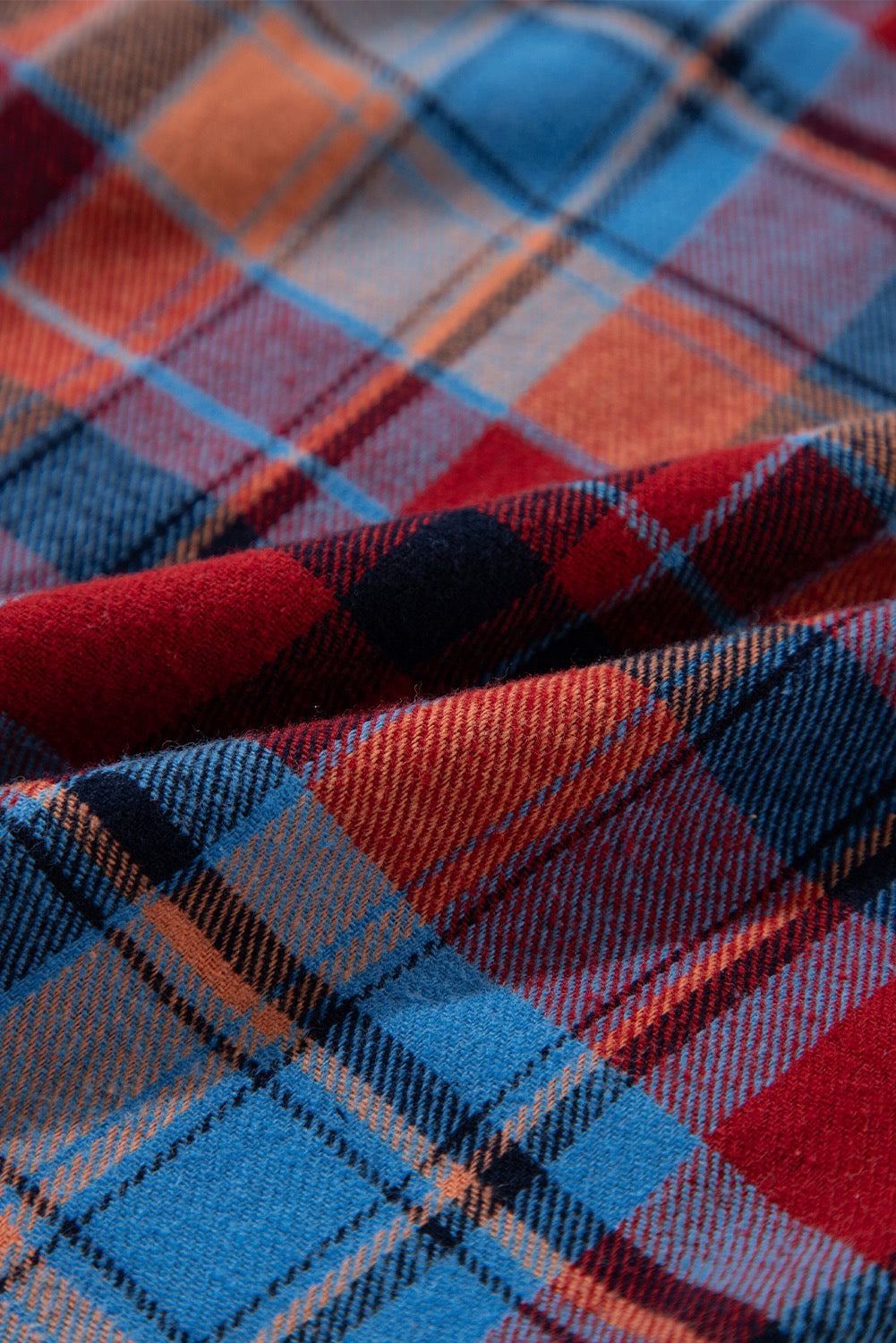 Vintage Red Plaid Shirt