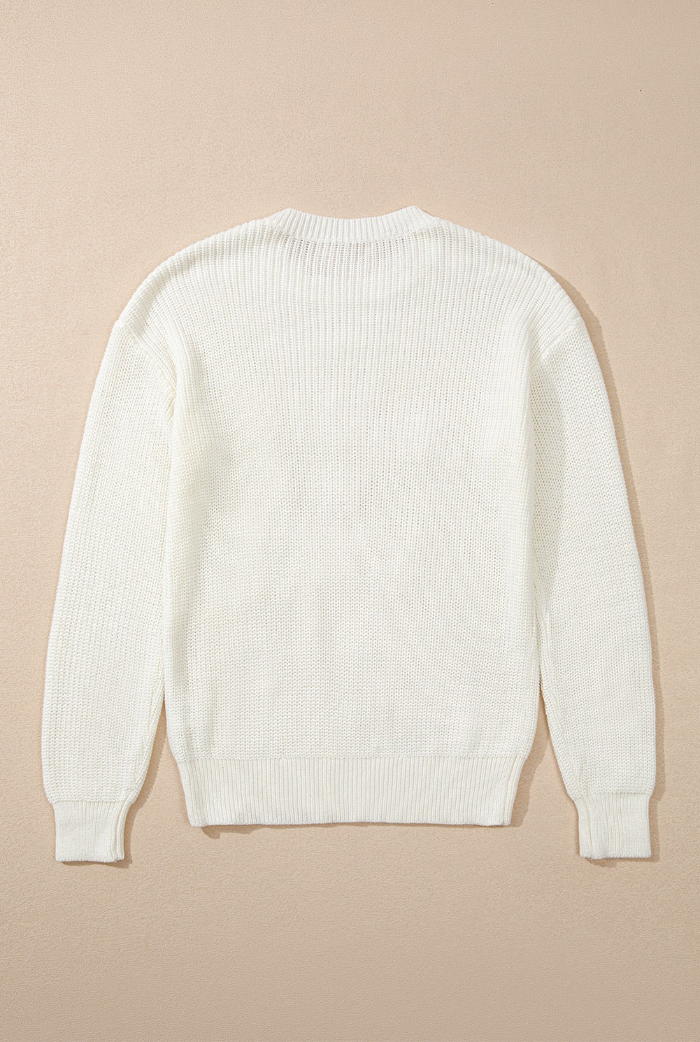 White Merry and Bright Sweater