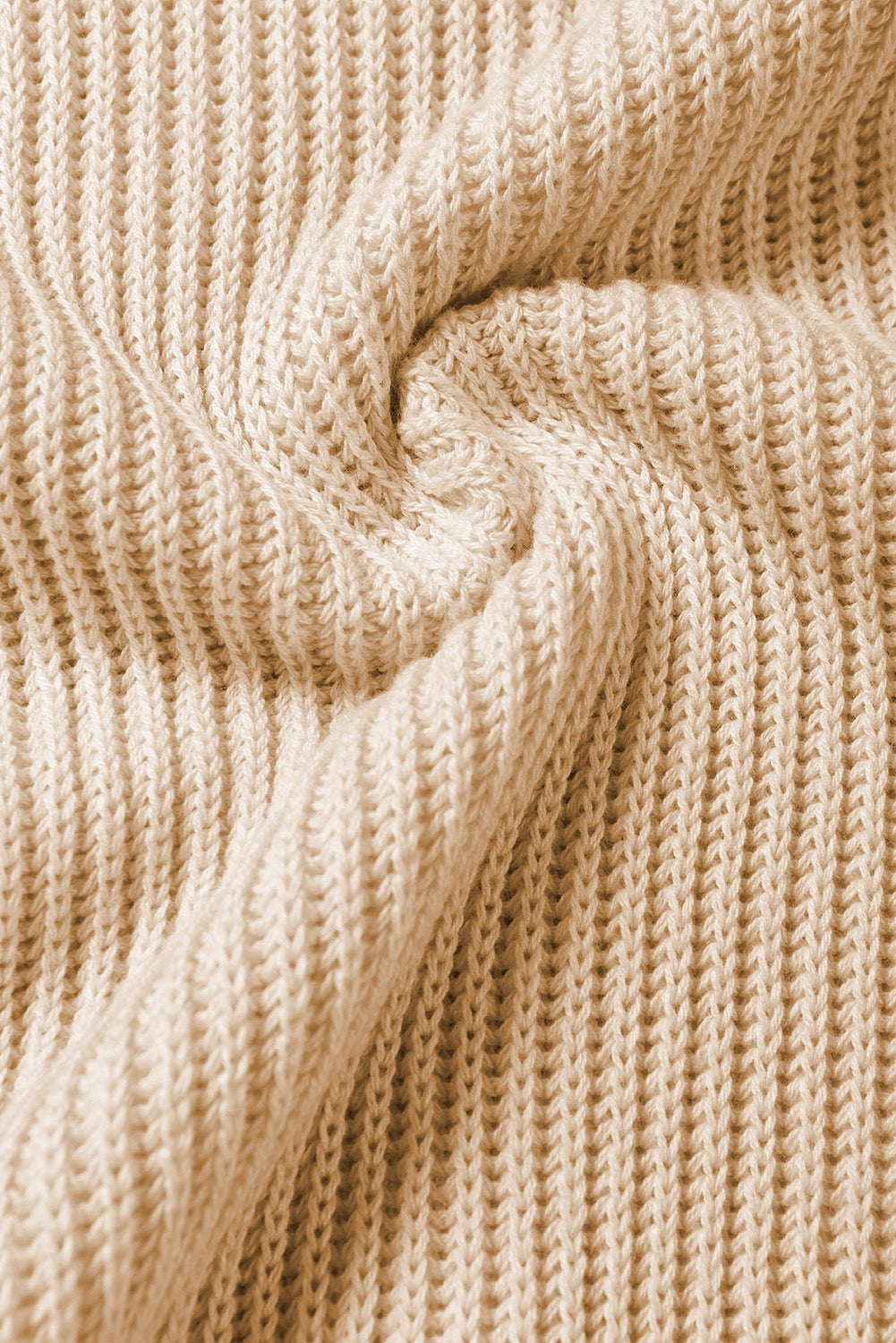 Apricot Oversized Sweater
