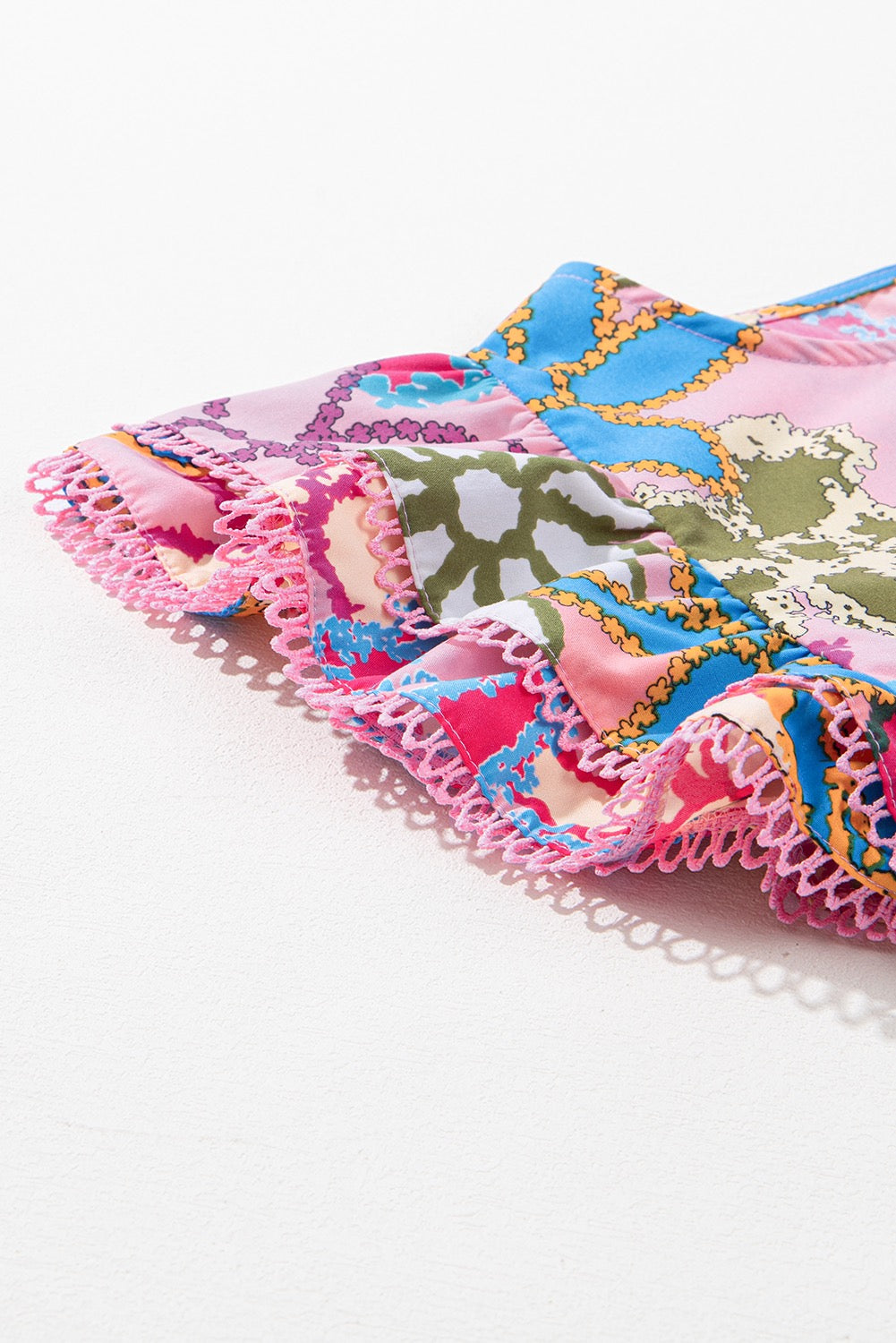 Multicolor Floral Print Blouse