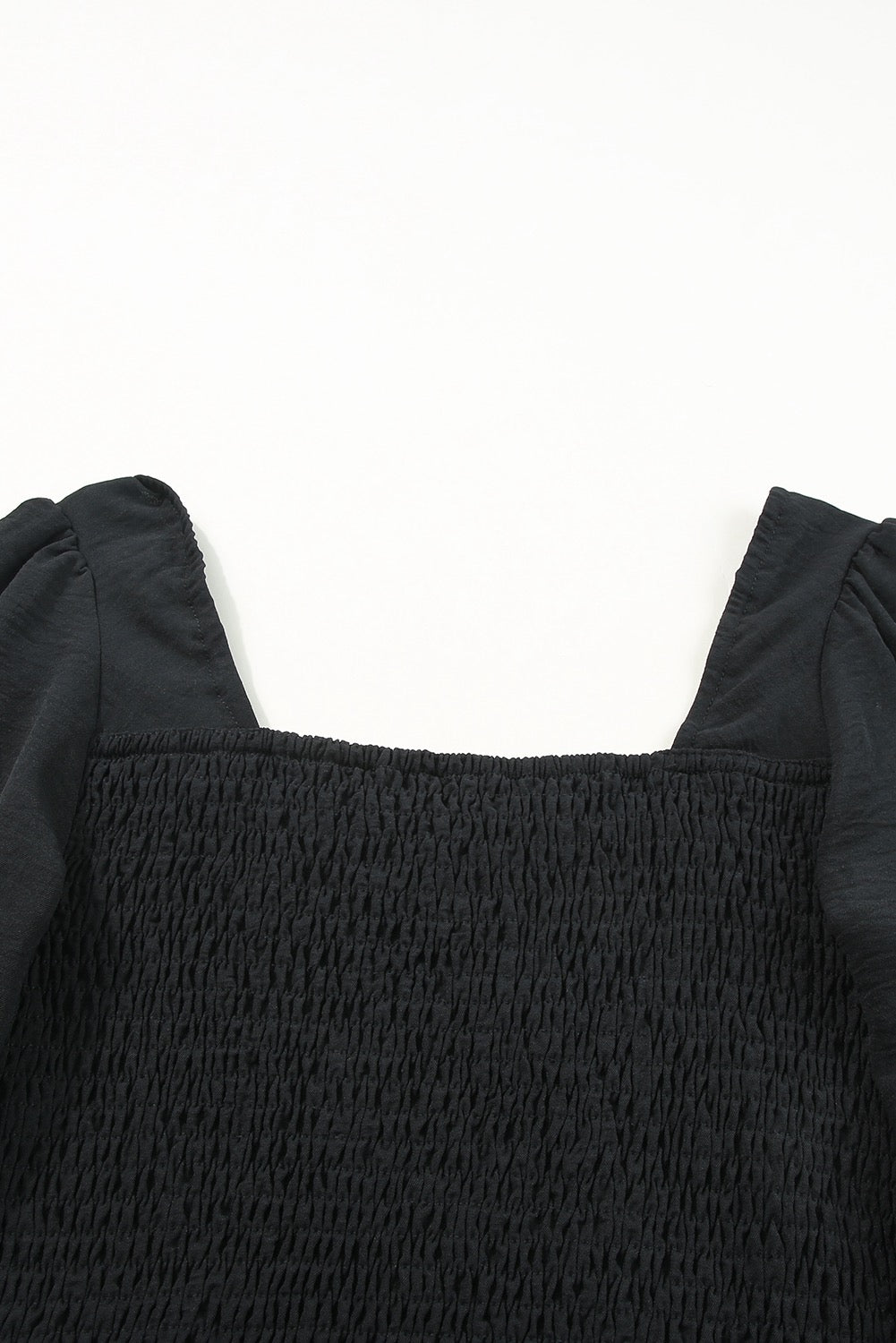 Black Peplum Top and Pant Set