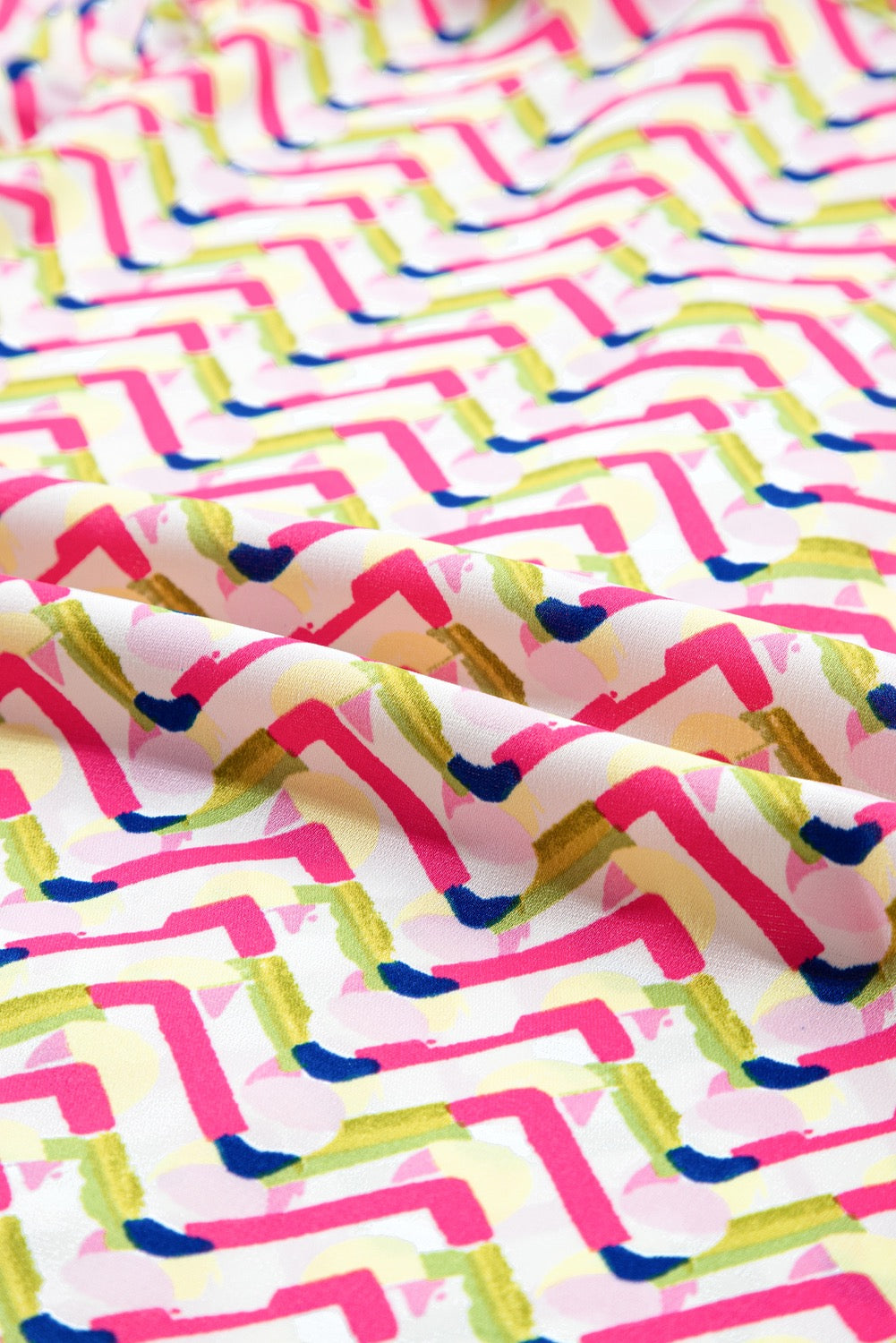 Chevron Print Blouse
