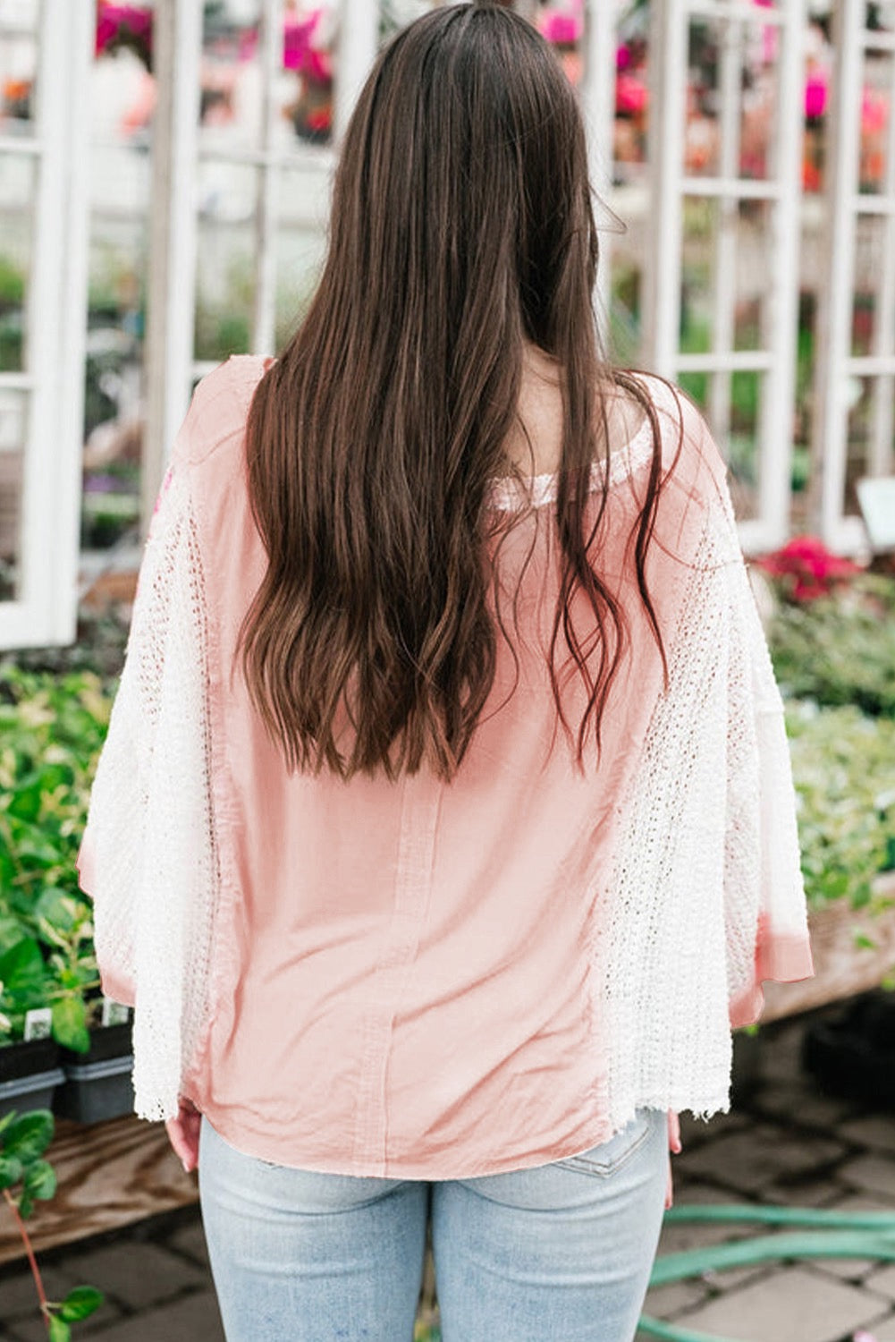 Flowy Pink Floral Top