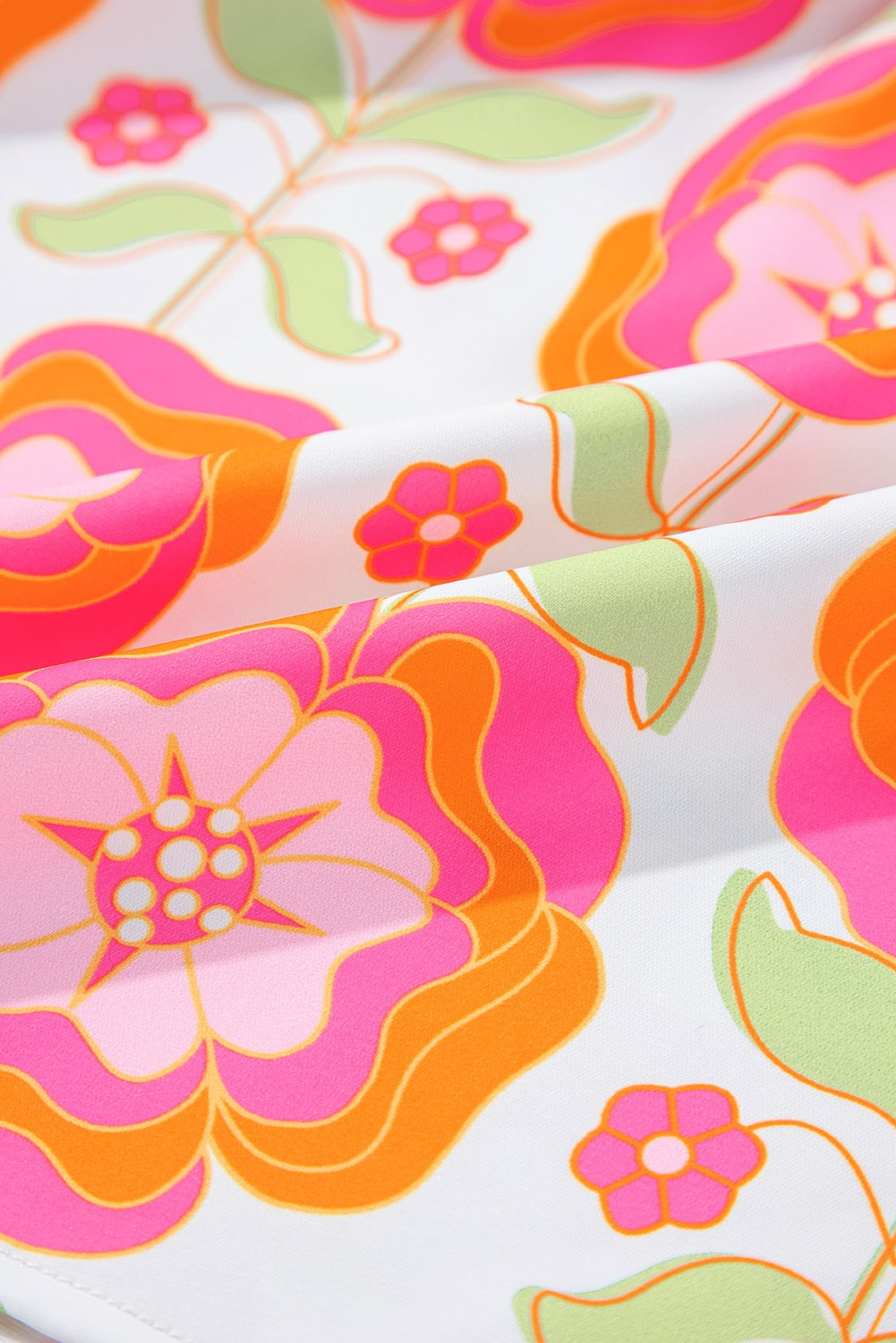 Floral Blouse Ric Rac Trim