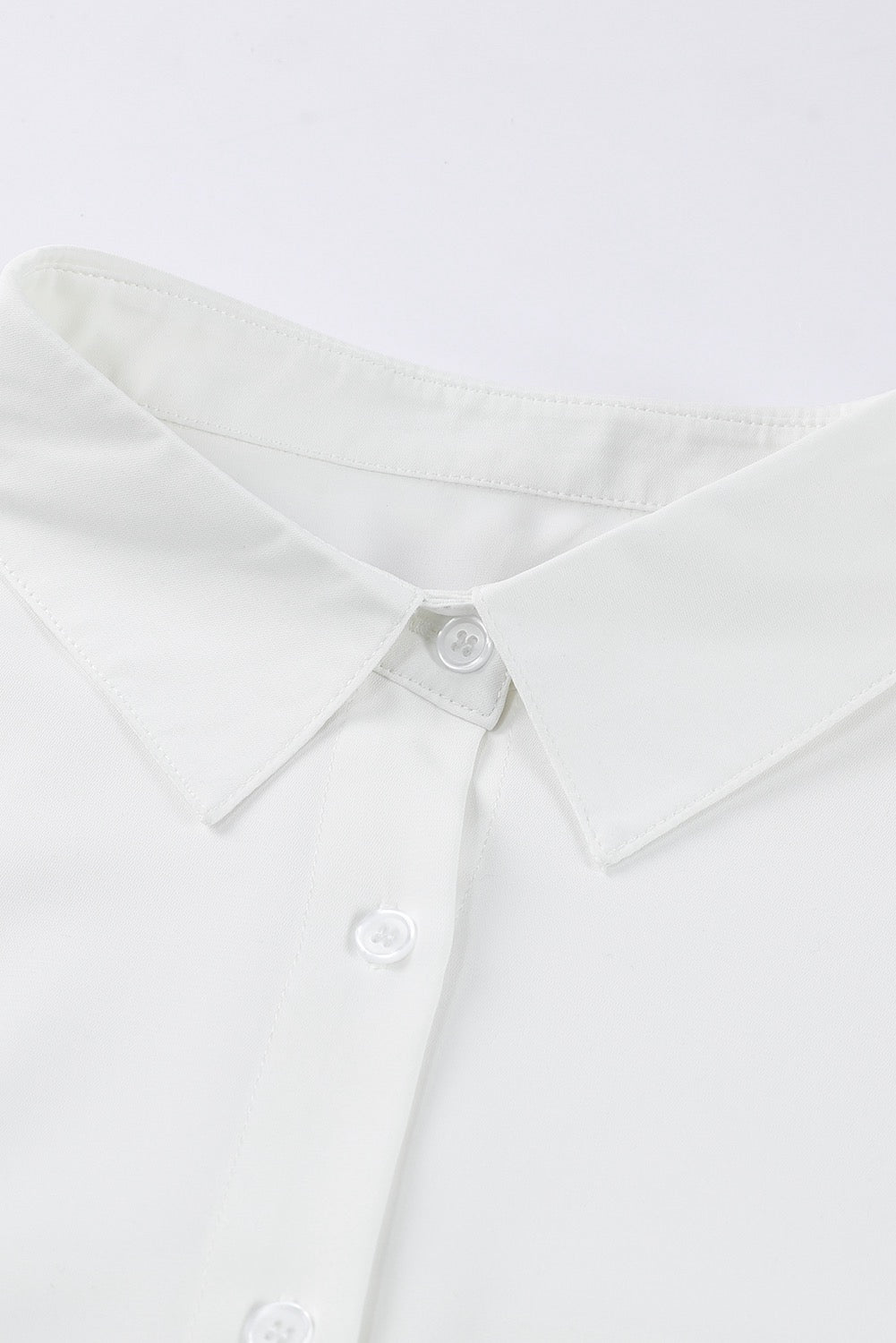 3/4 Sleeve Oversize Shirt
