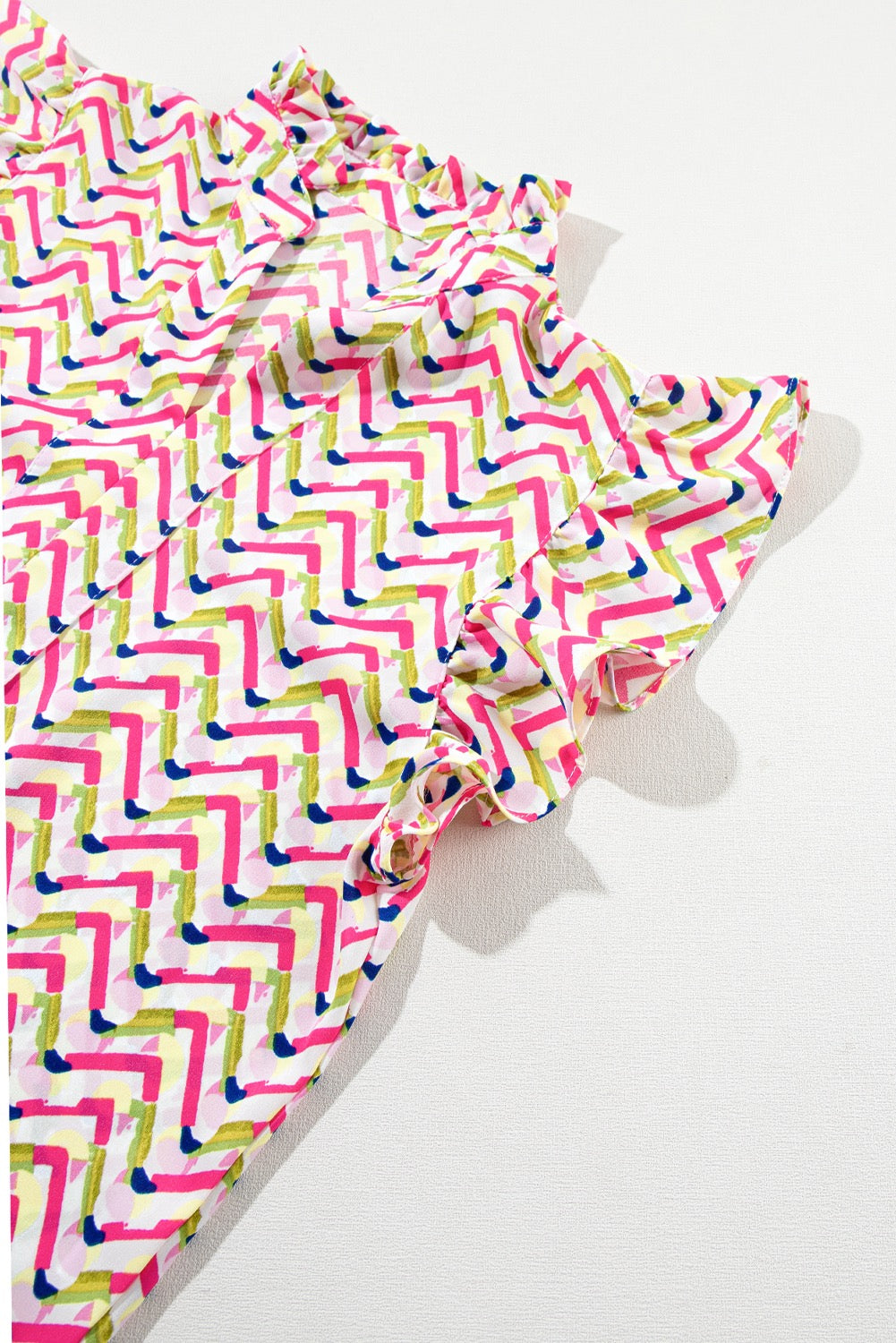 Chevron Print Blouse