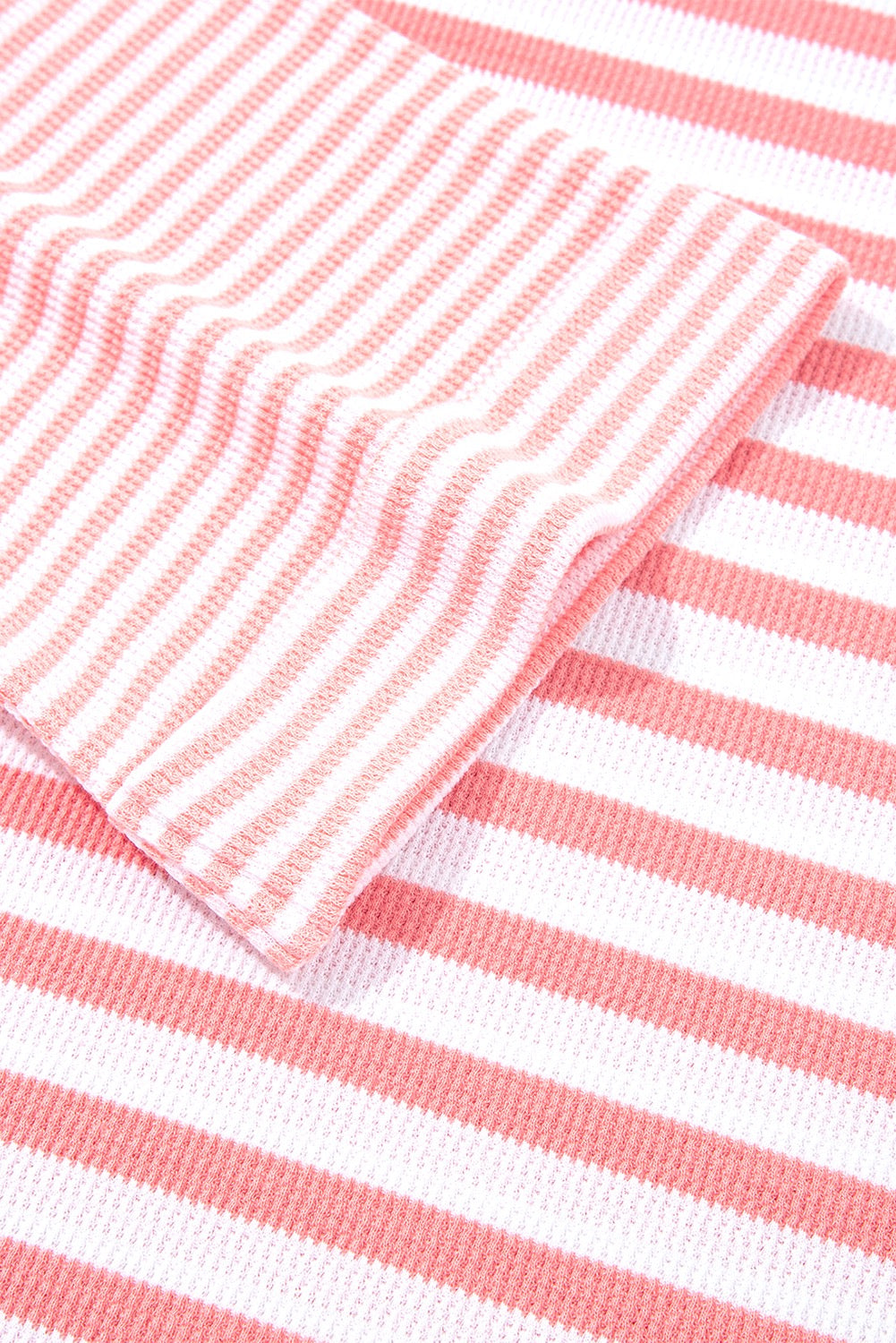 Pink Stripe Long Sleeve Top
