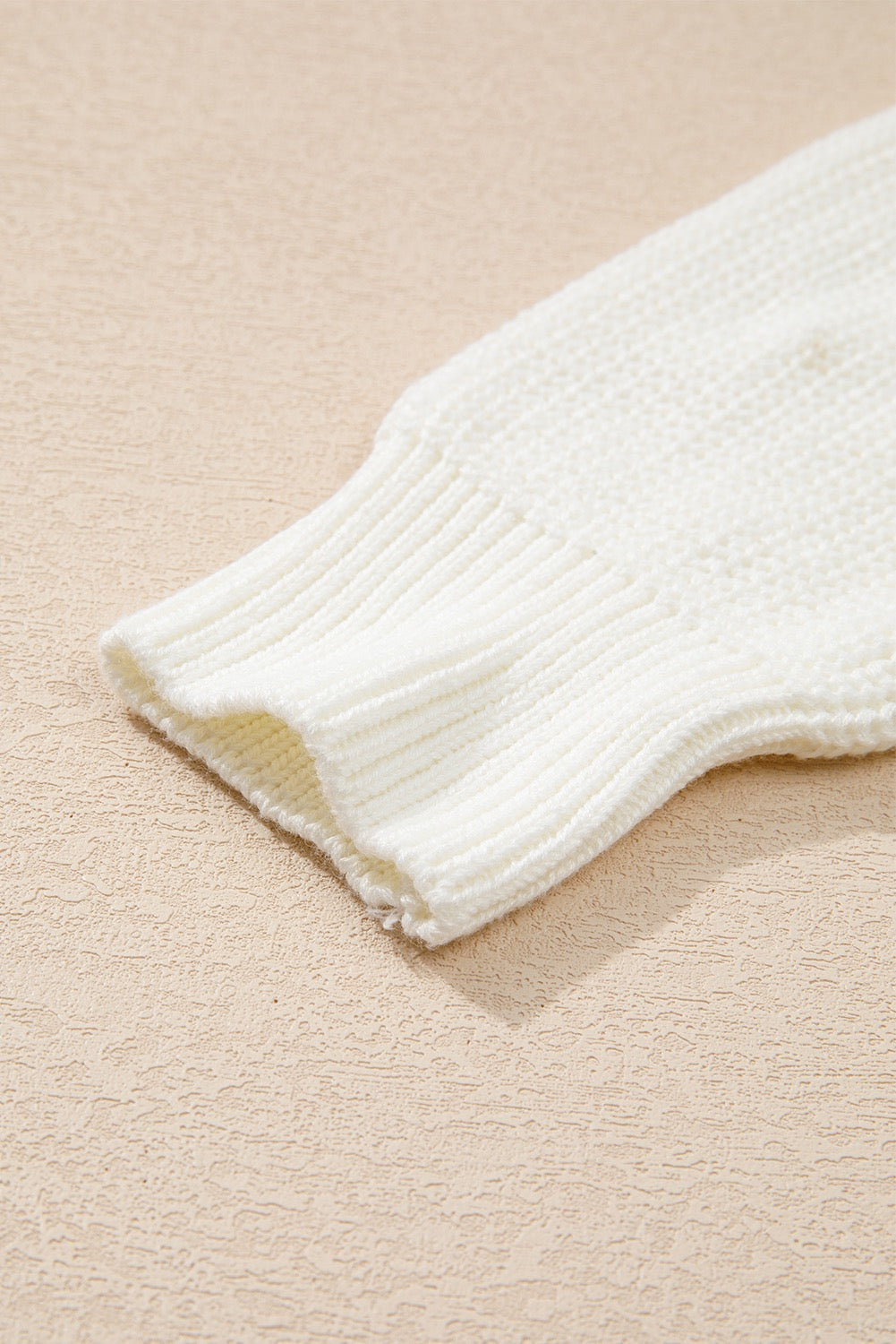White Merry and Bright Sweater