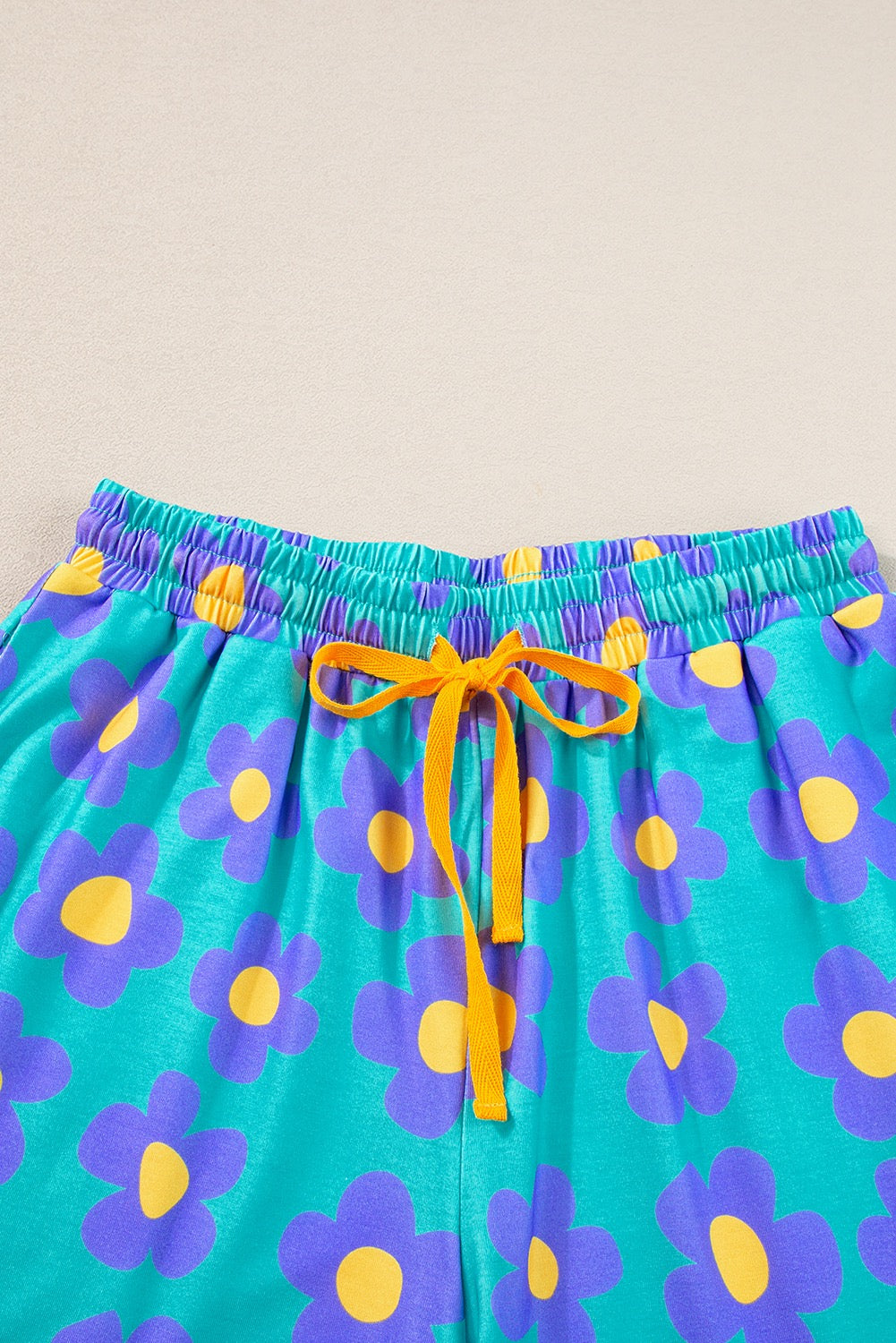 Flower Print PJ Set