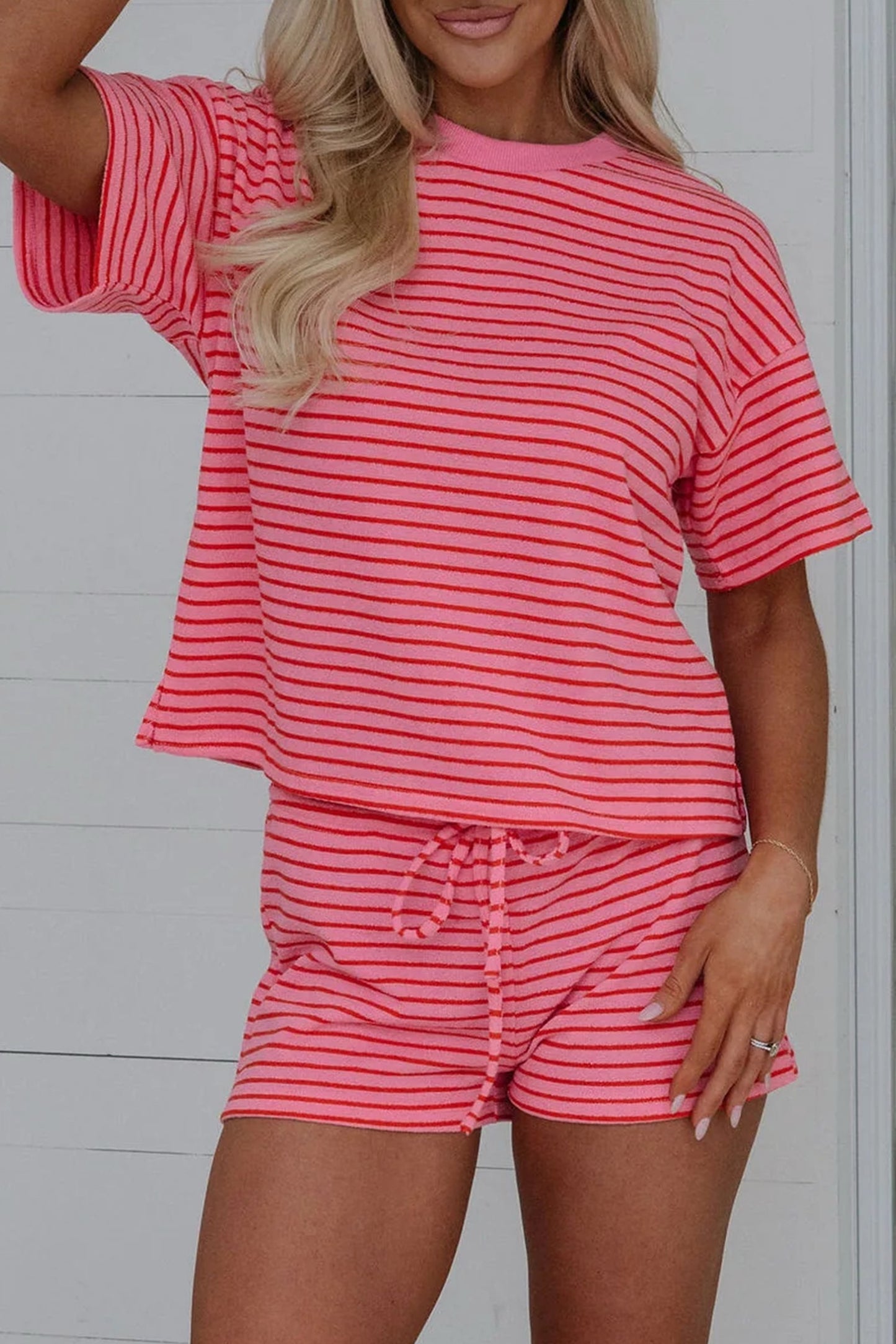 Pink Stripe Set