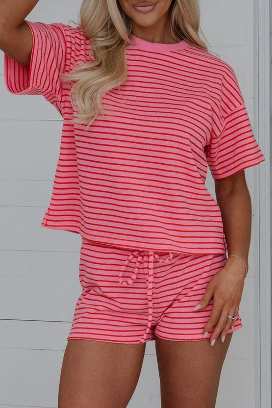 Pink Stripe Set