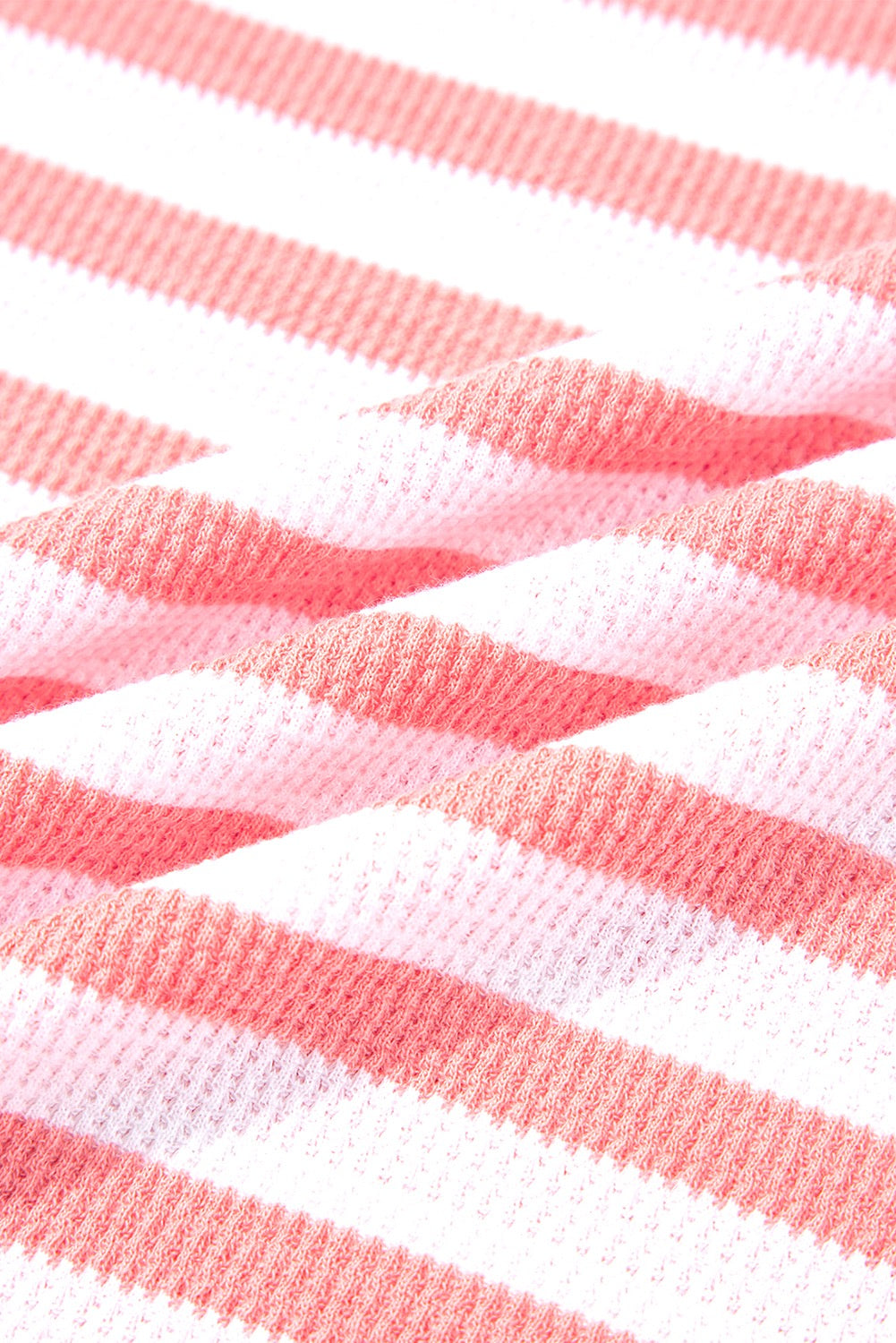 Pink Stripe Long Sleeve Top