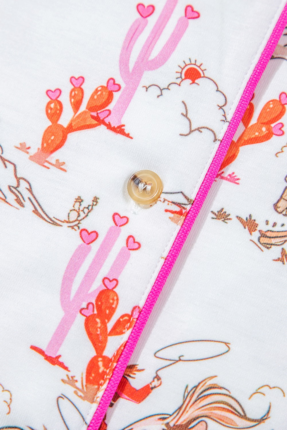 Cowgirl Print PJ set