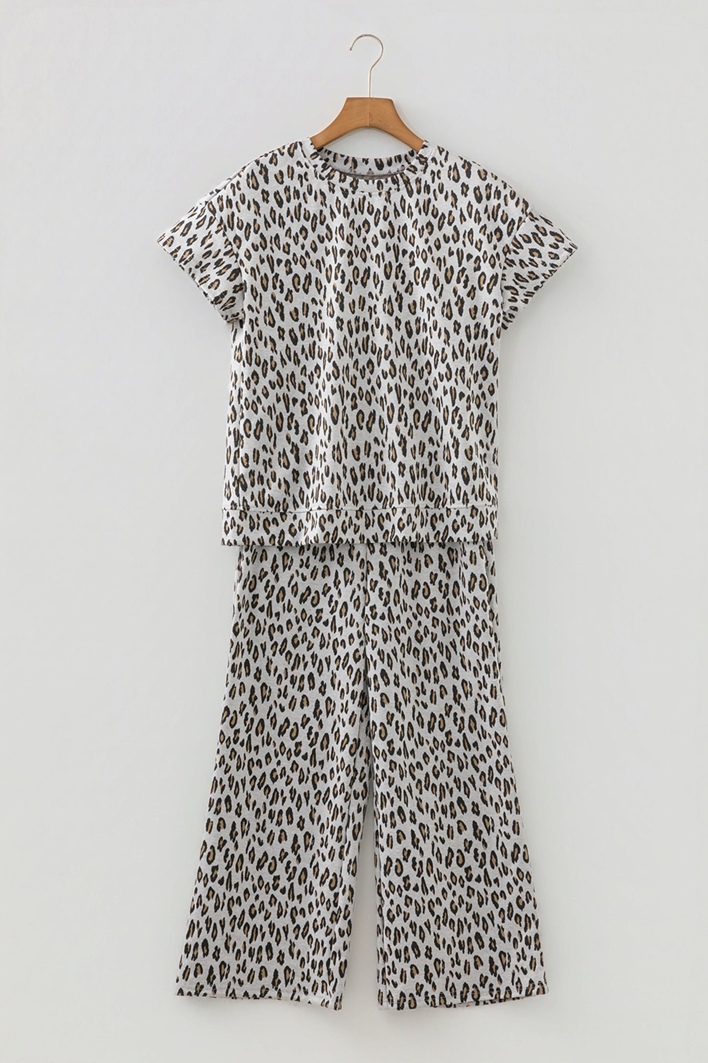 Leopard Print Pant Set