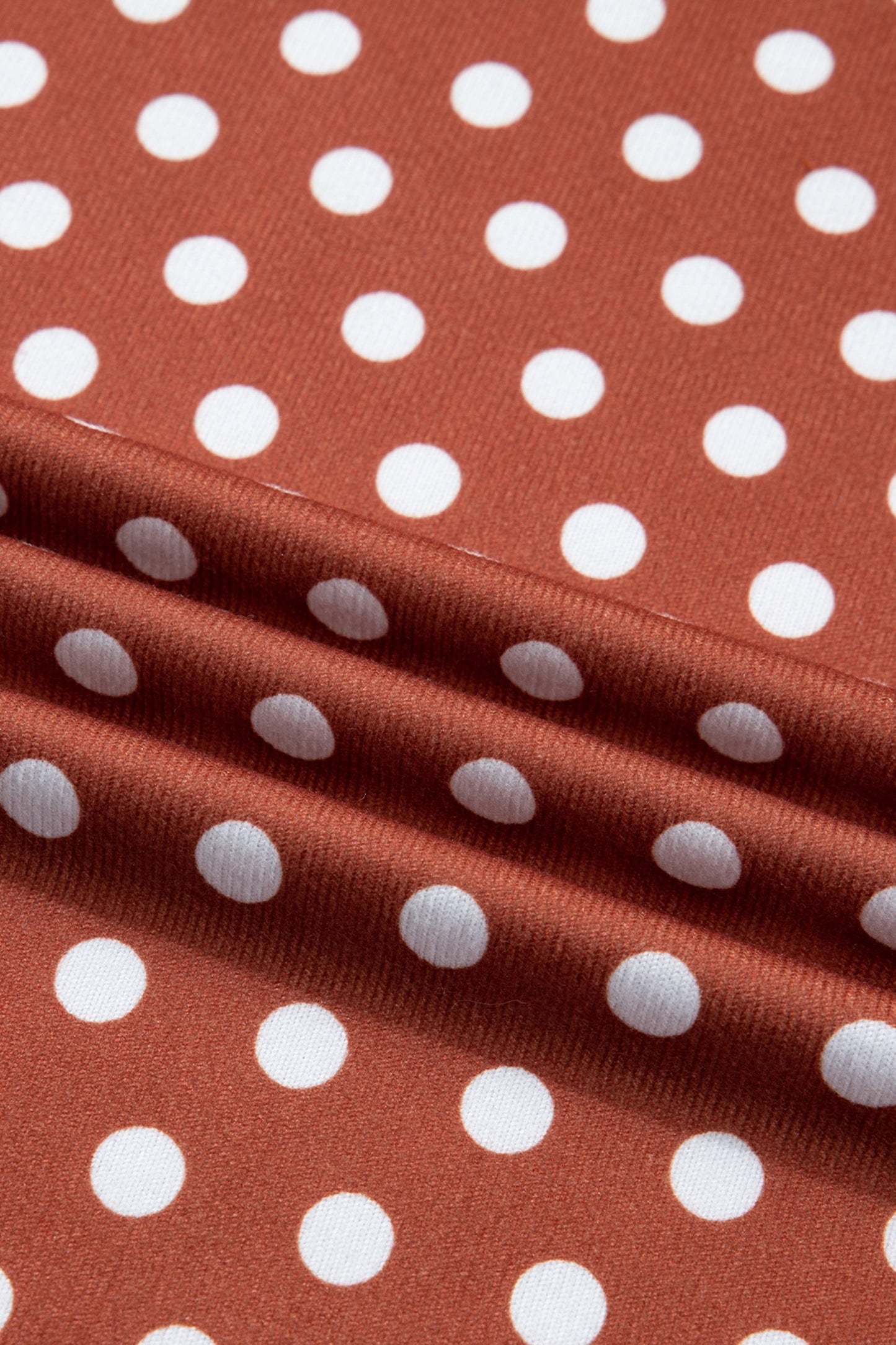 Brown Polka Dot Set