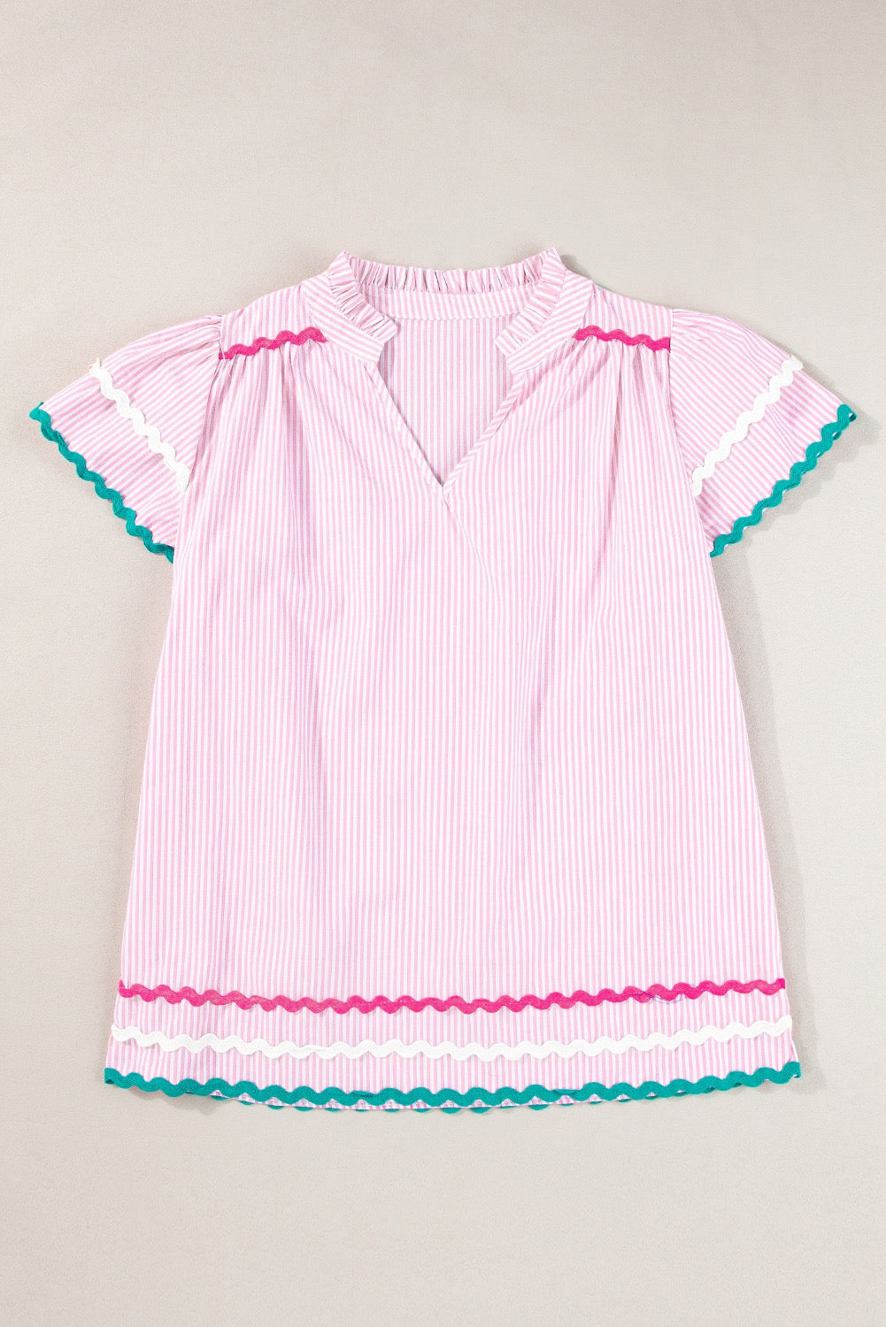 Pink Ric Rac Blouse