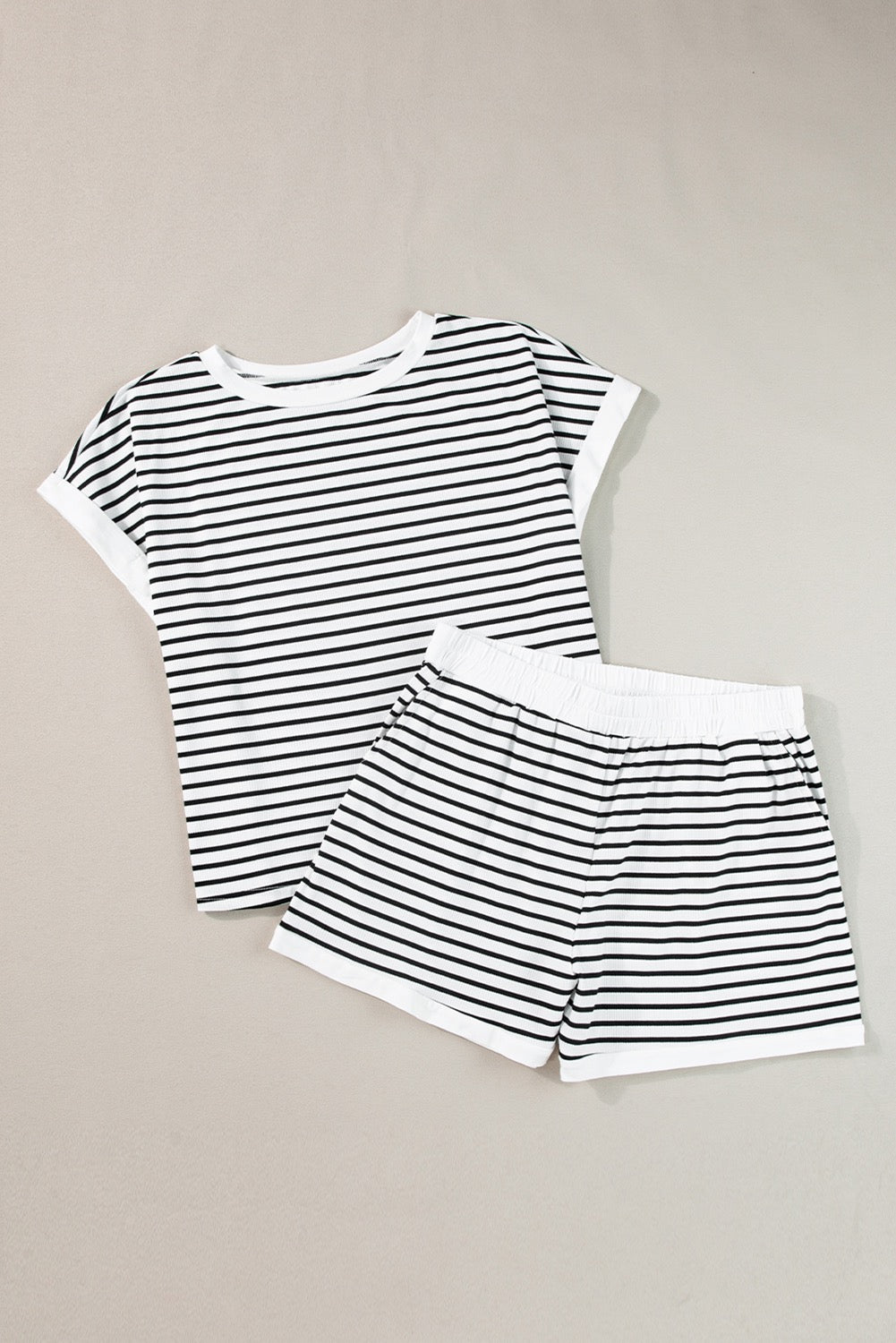Black and White Stripe Set