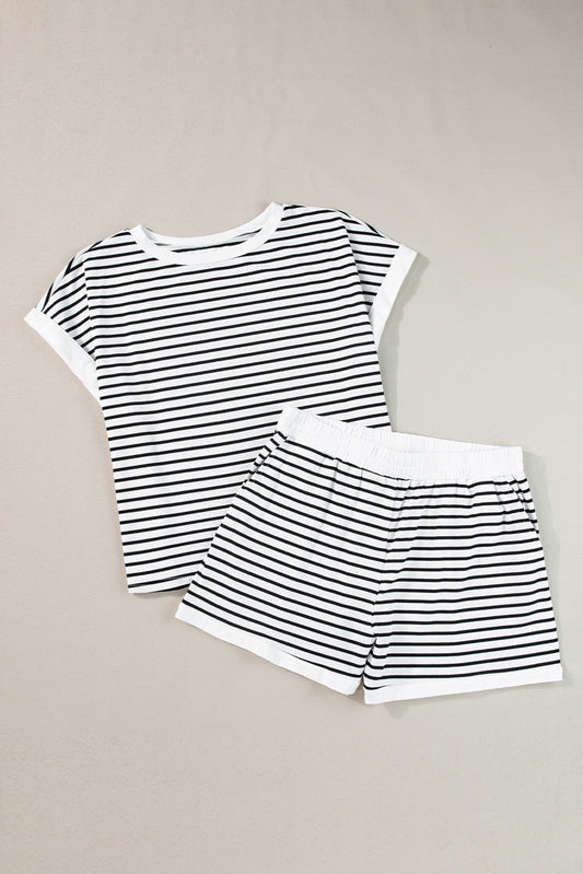 Black and White Stripe Set