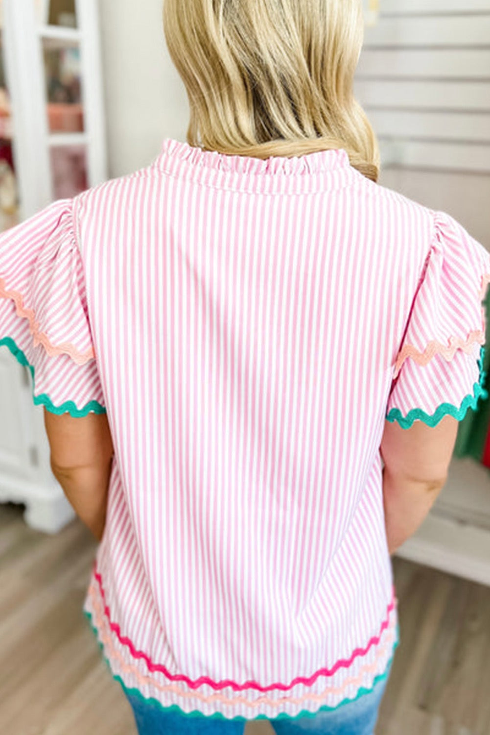 Pink Ric Rac Blouse