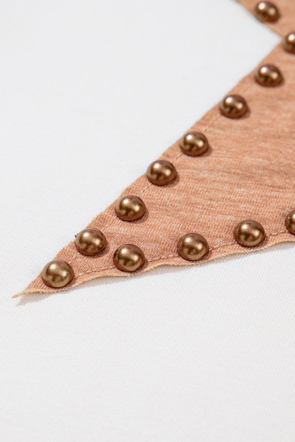 Beige Star Studded Shirt