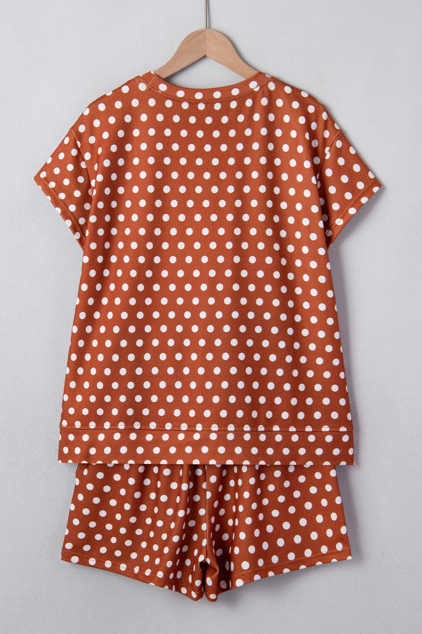 Brown Polka Dot Set