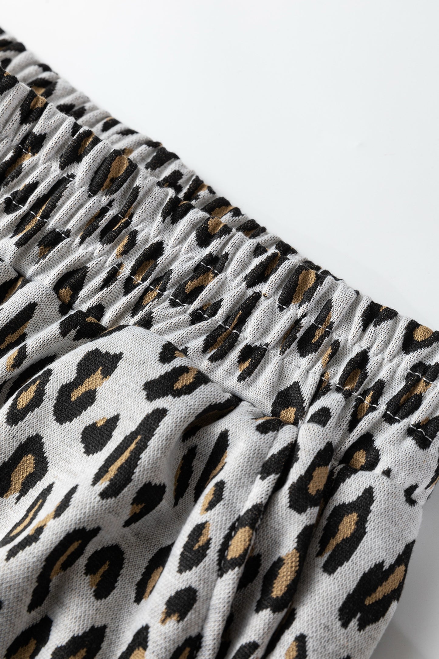 Leopard Print Pant Set