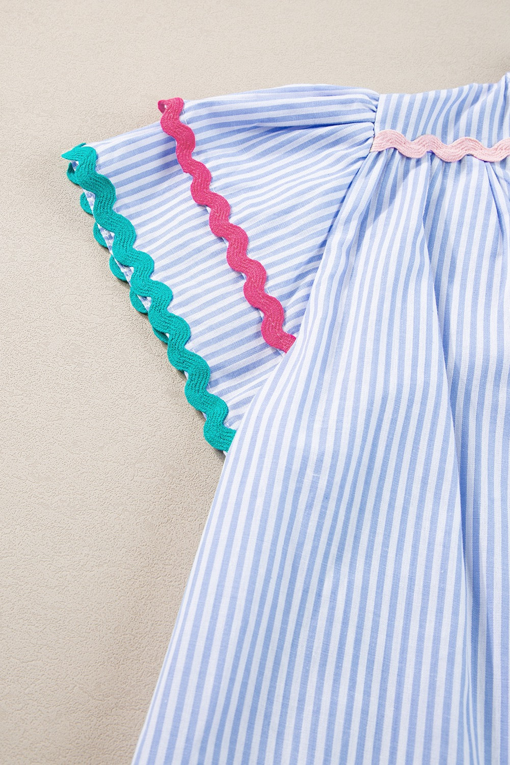 Blue Ric Rac Blouse