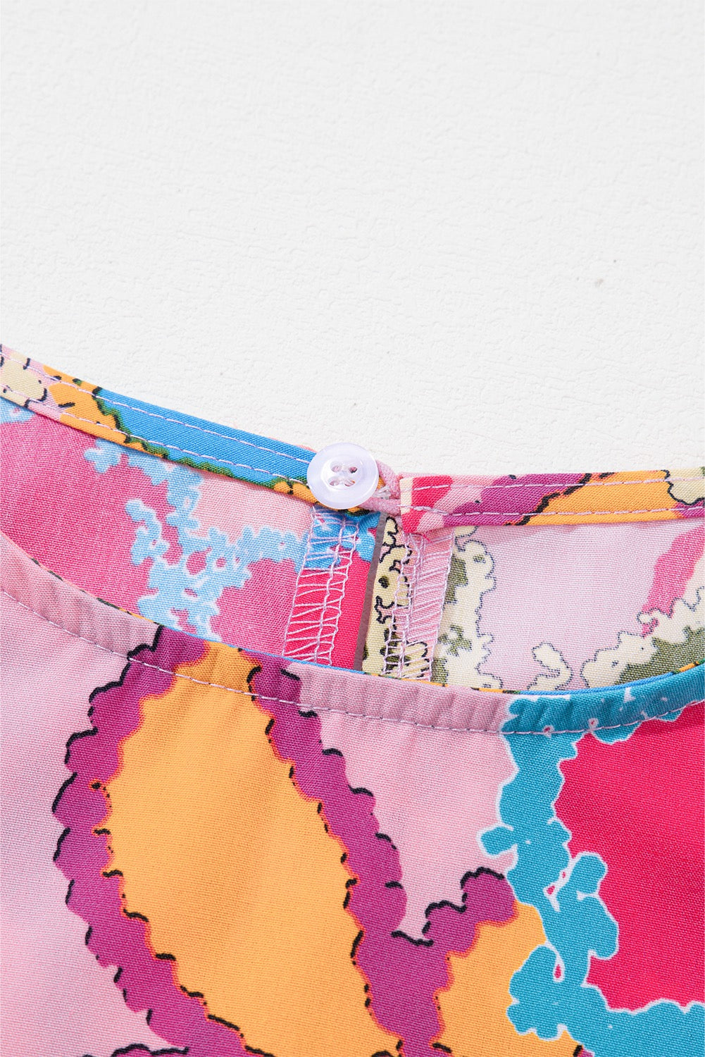 Multicolor Floral Print Blouse