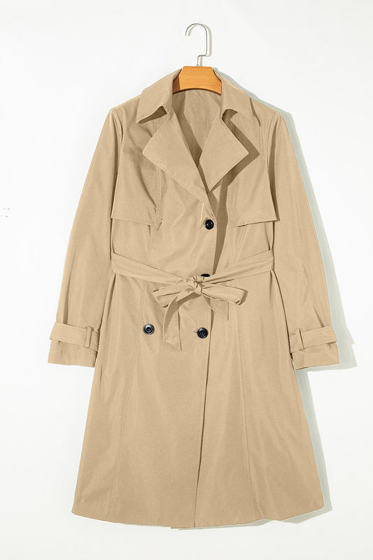 Waist Tie Trench Coat