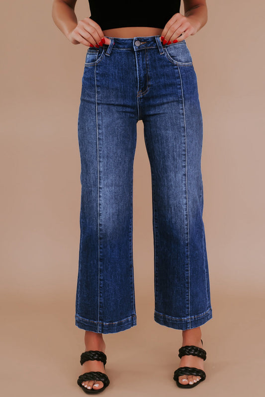 Wide Leg High Waisted Jeans