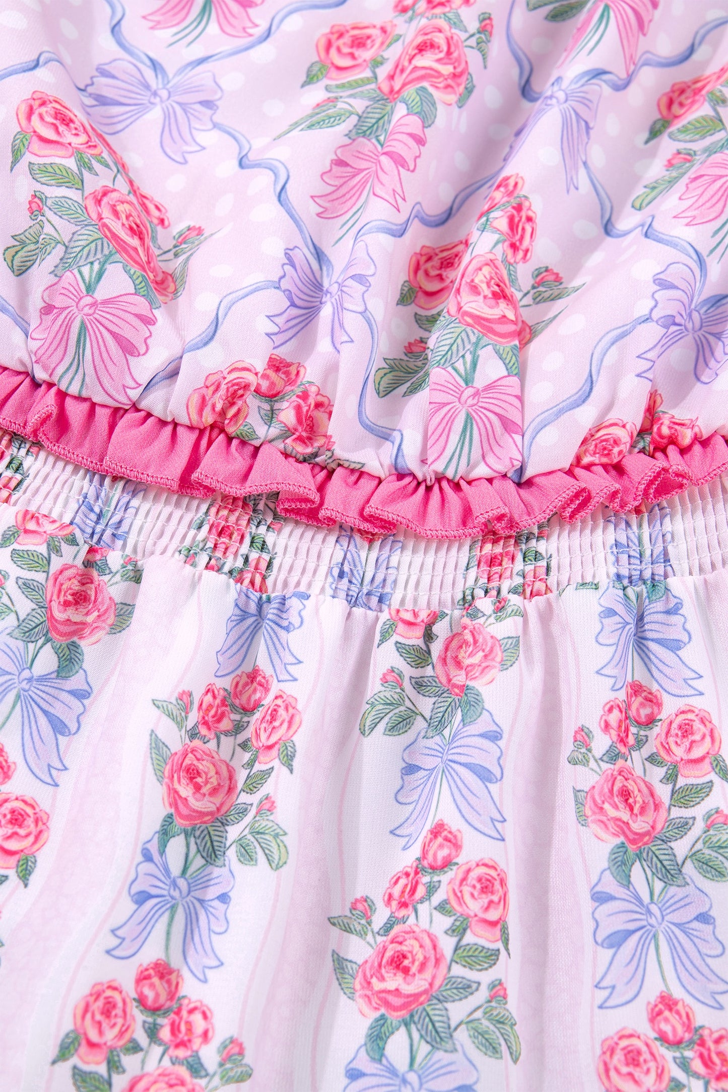 Tiered Ruffled Sleeveless Summer Dress
