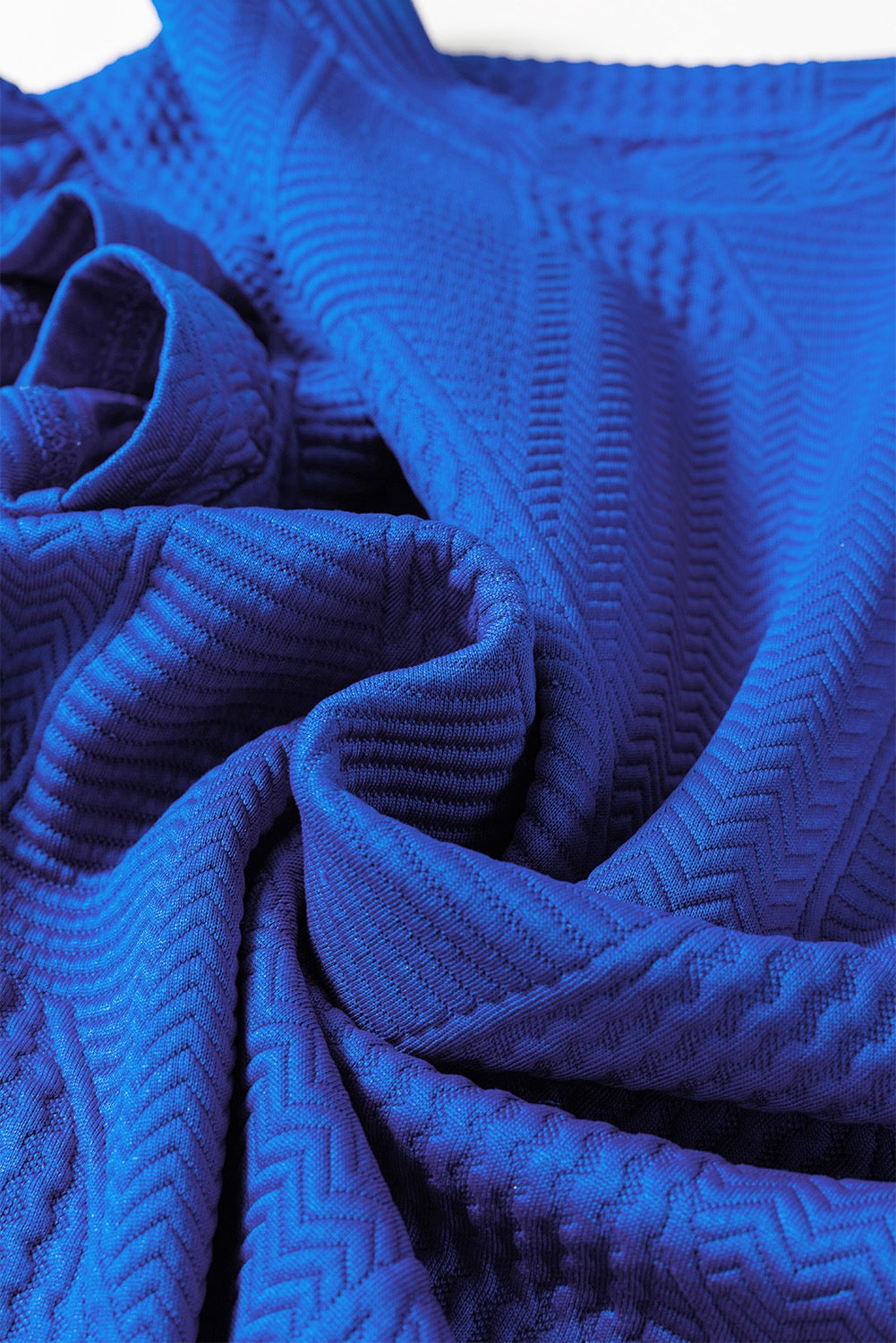 *New Color, Royal Blue Ruffled Sleeve Set