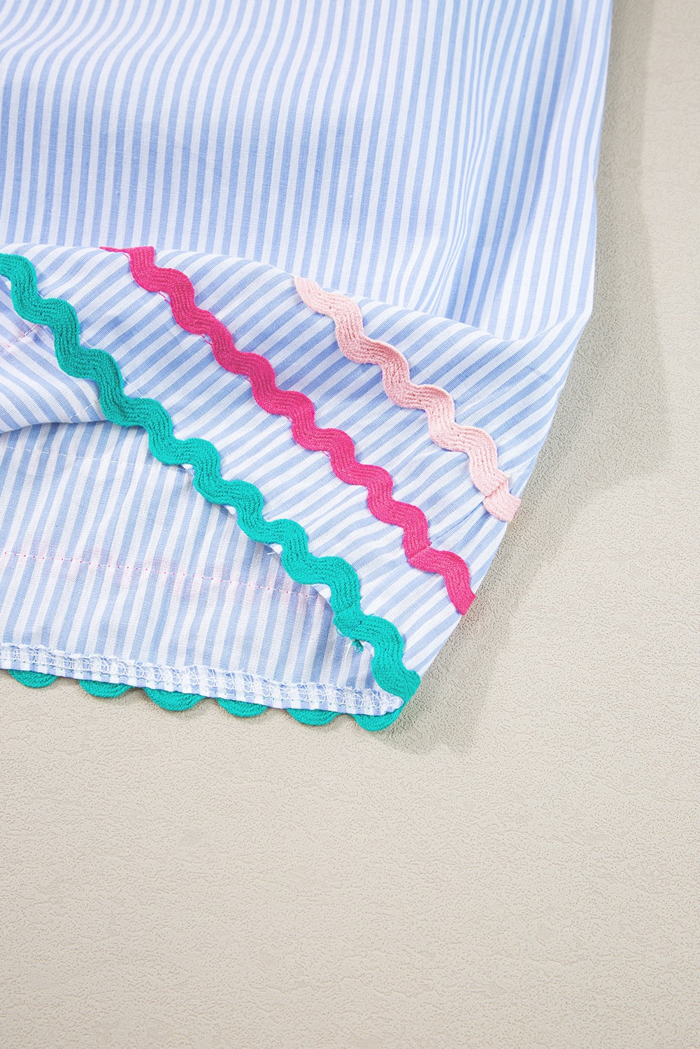 Blue Ric Rac Blouse