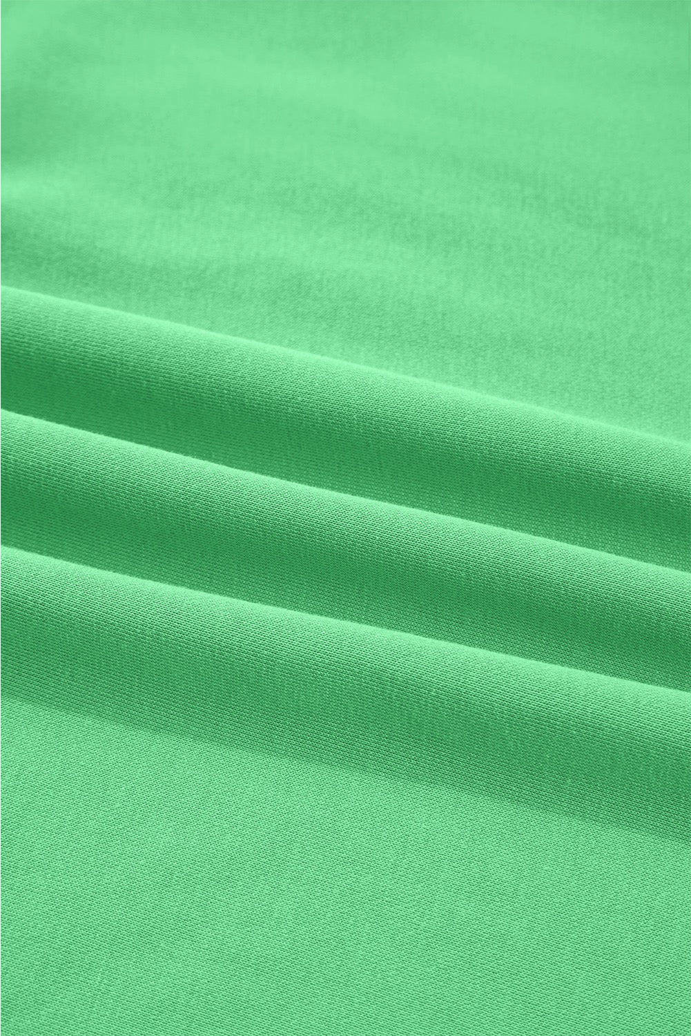 Bright Green Pullover Wide Leg Pants Set