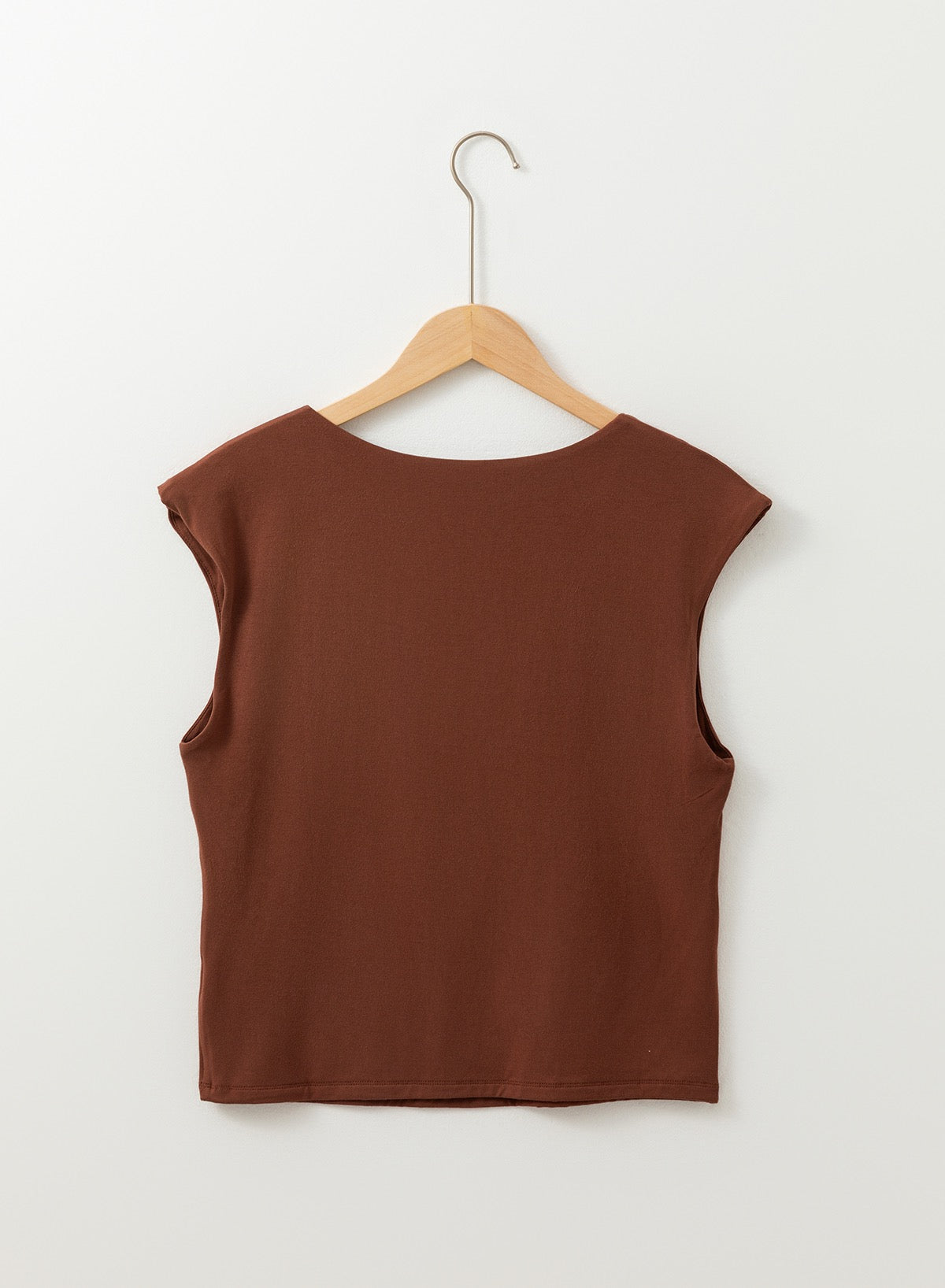 Slim Fit Coffee Colored Tank