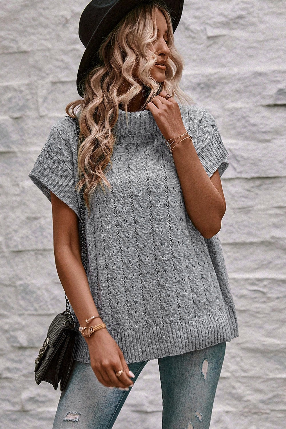 Batwing Sleeve Sweater