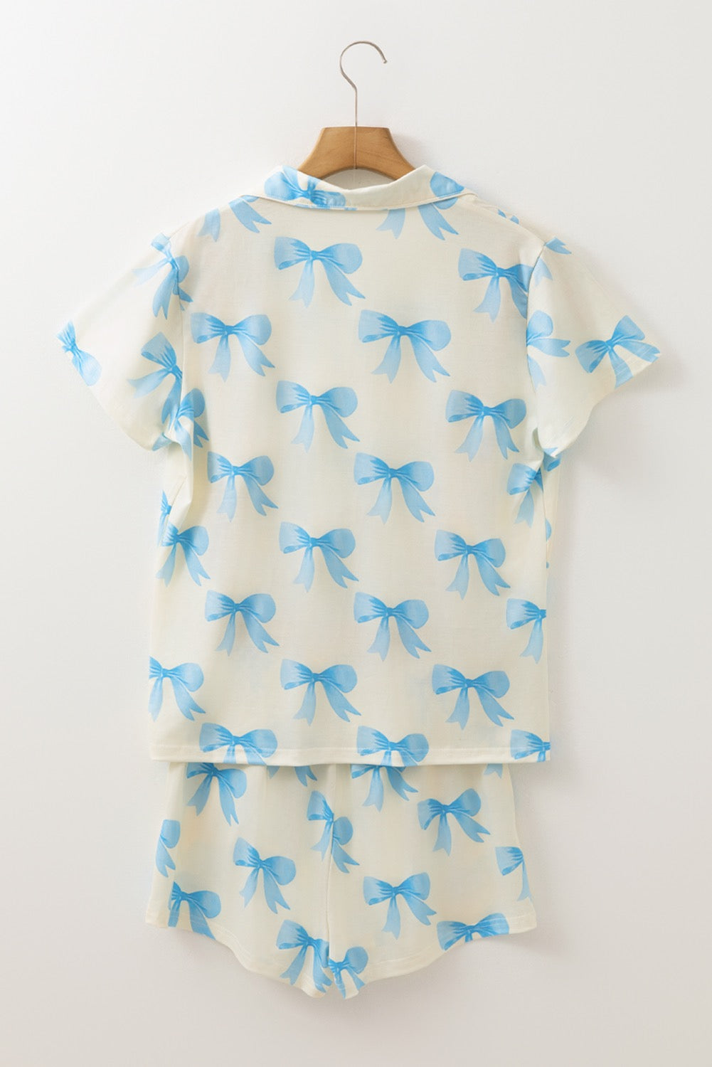 Blue Bow PJ Set