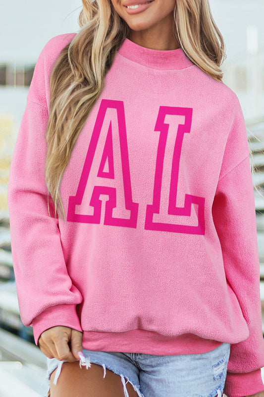Bright Pink ALABAMA Reversible Sweatshirt (ships 1/17)