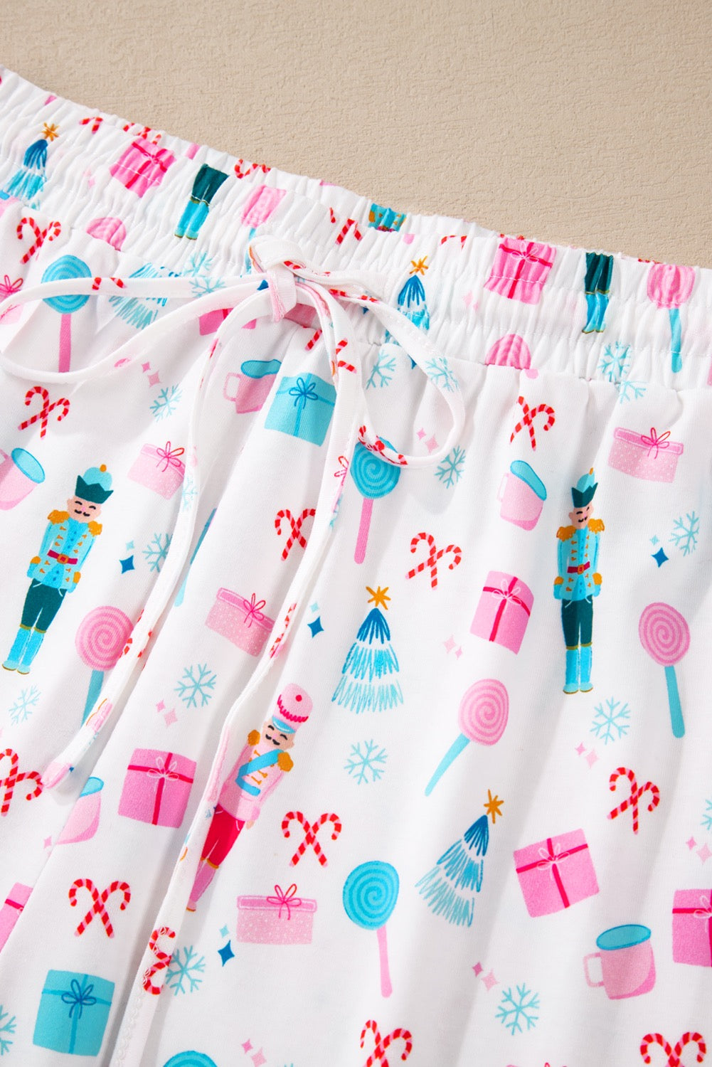 White Nutcracker Pajama Set