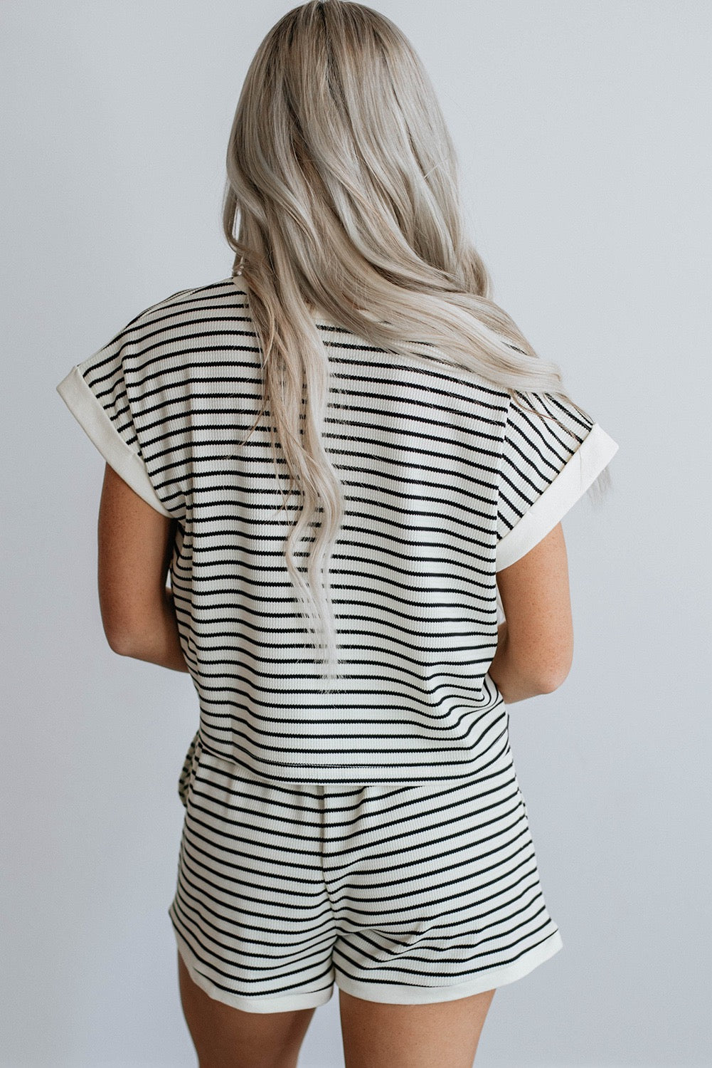 Black and White Stripe Set